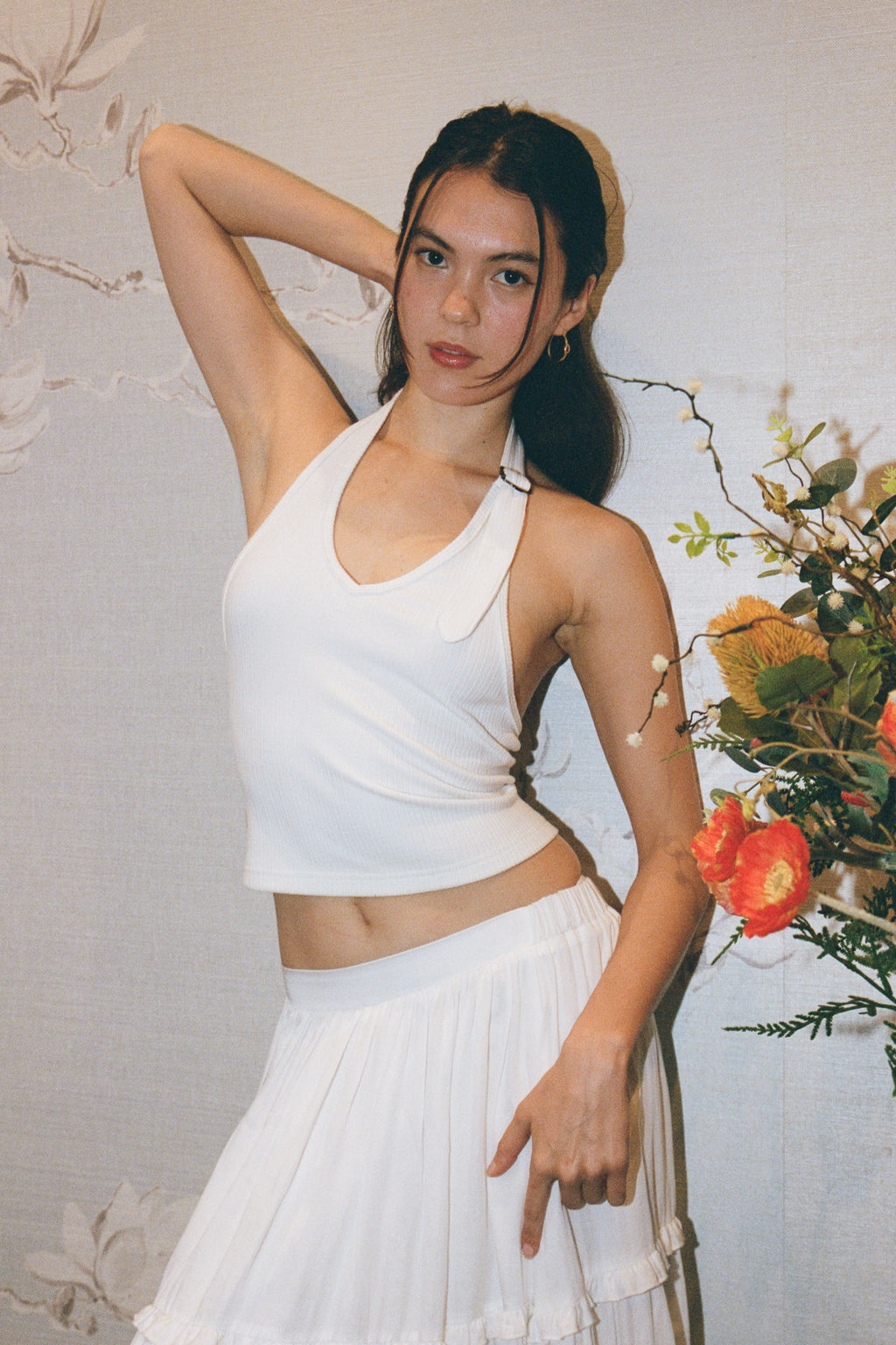 Ribbed Halter Top