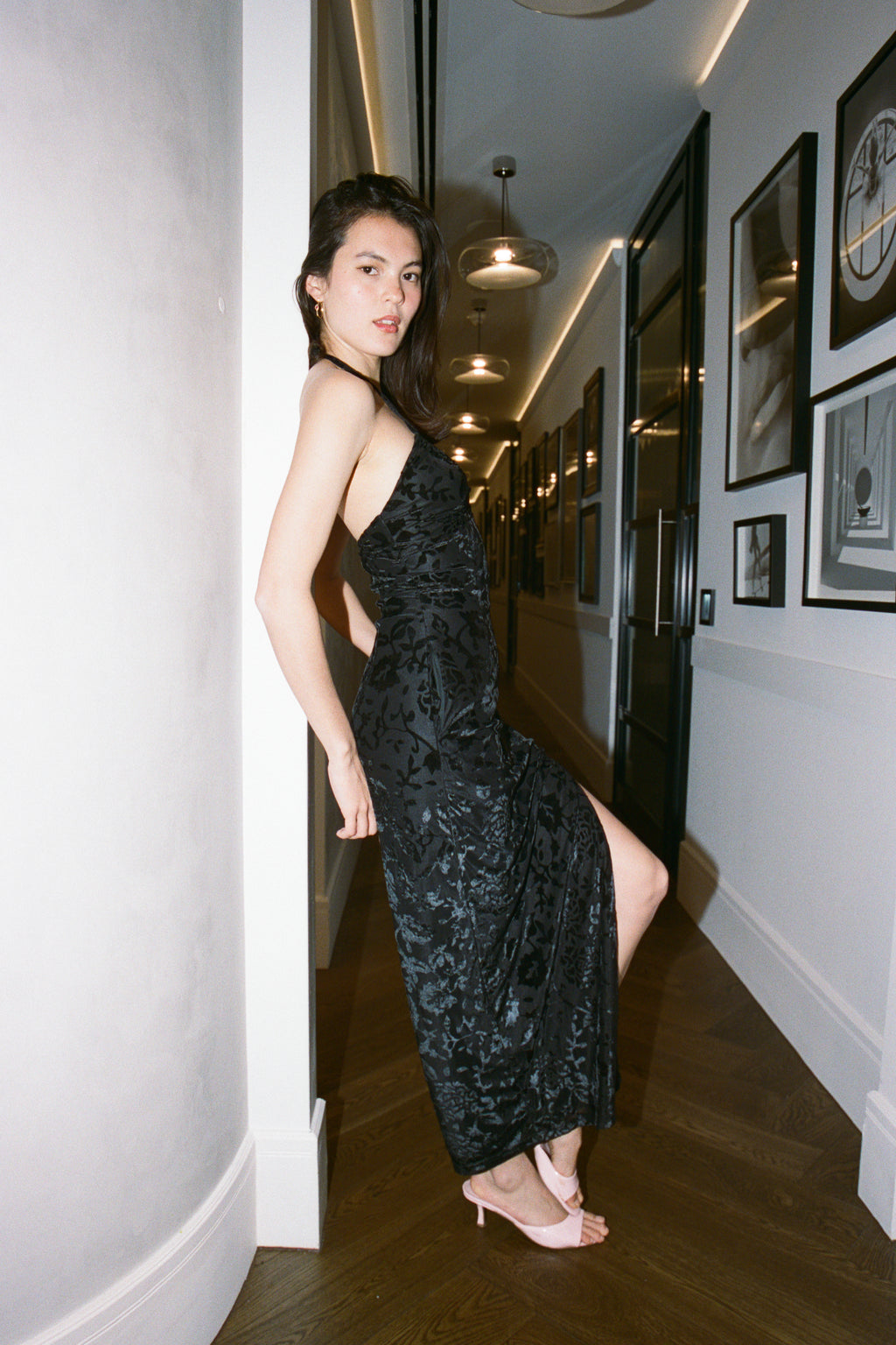 Nyra Maxi Dress - Onyx