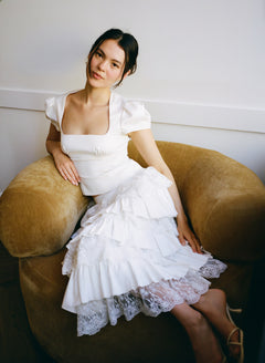 Alara Skirt - White