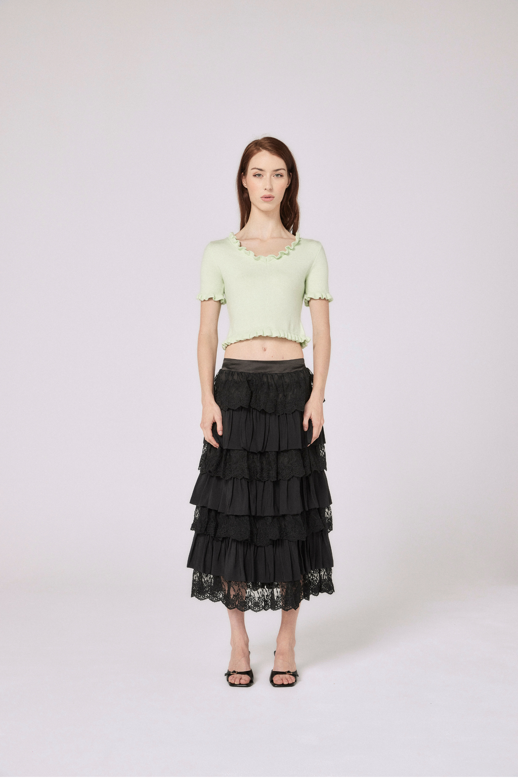 Chloe Knit Top - Mint