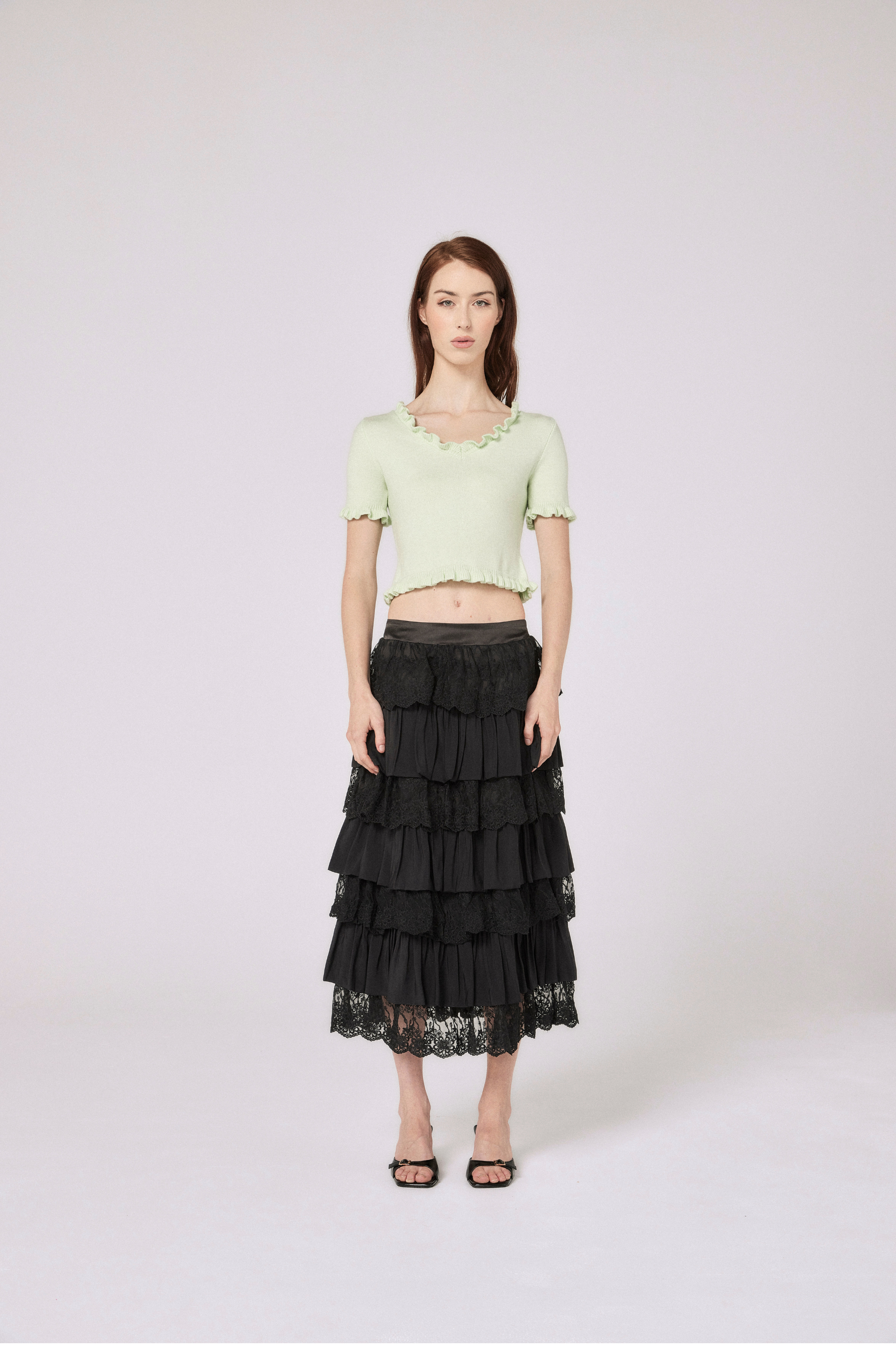 Chloe Knit Top - Mint