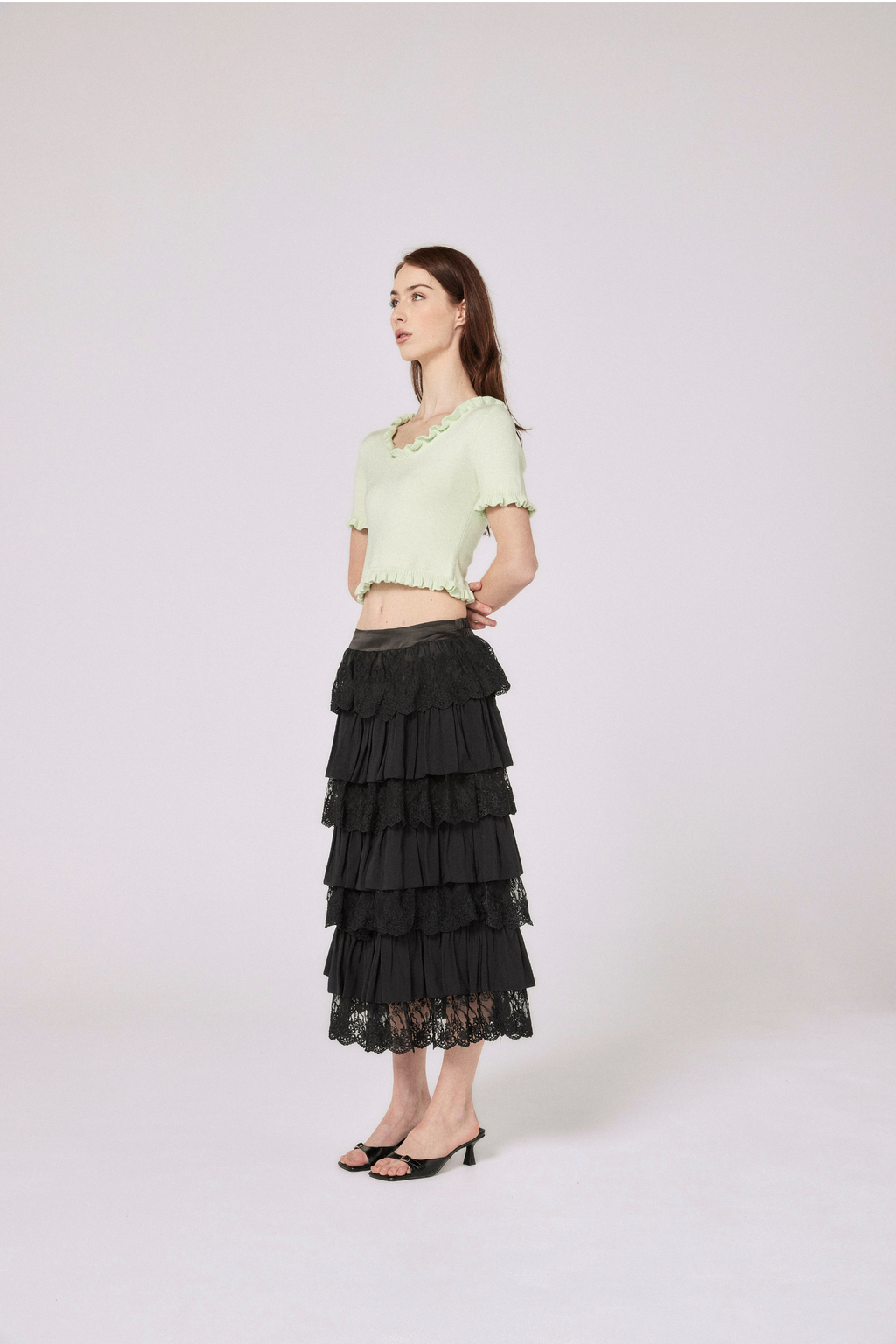 Chloe Knit Top - Mint