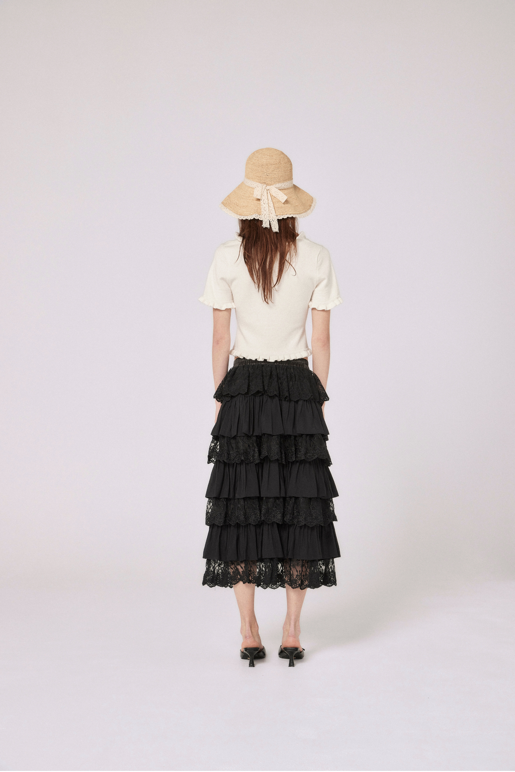 Chloe Knit Top - Cloud