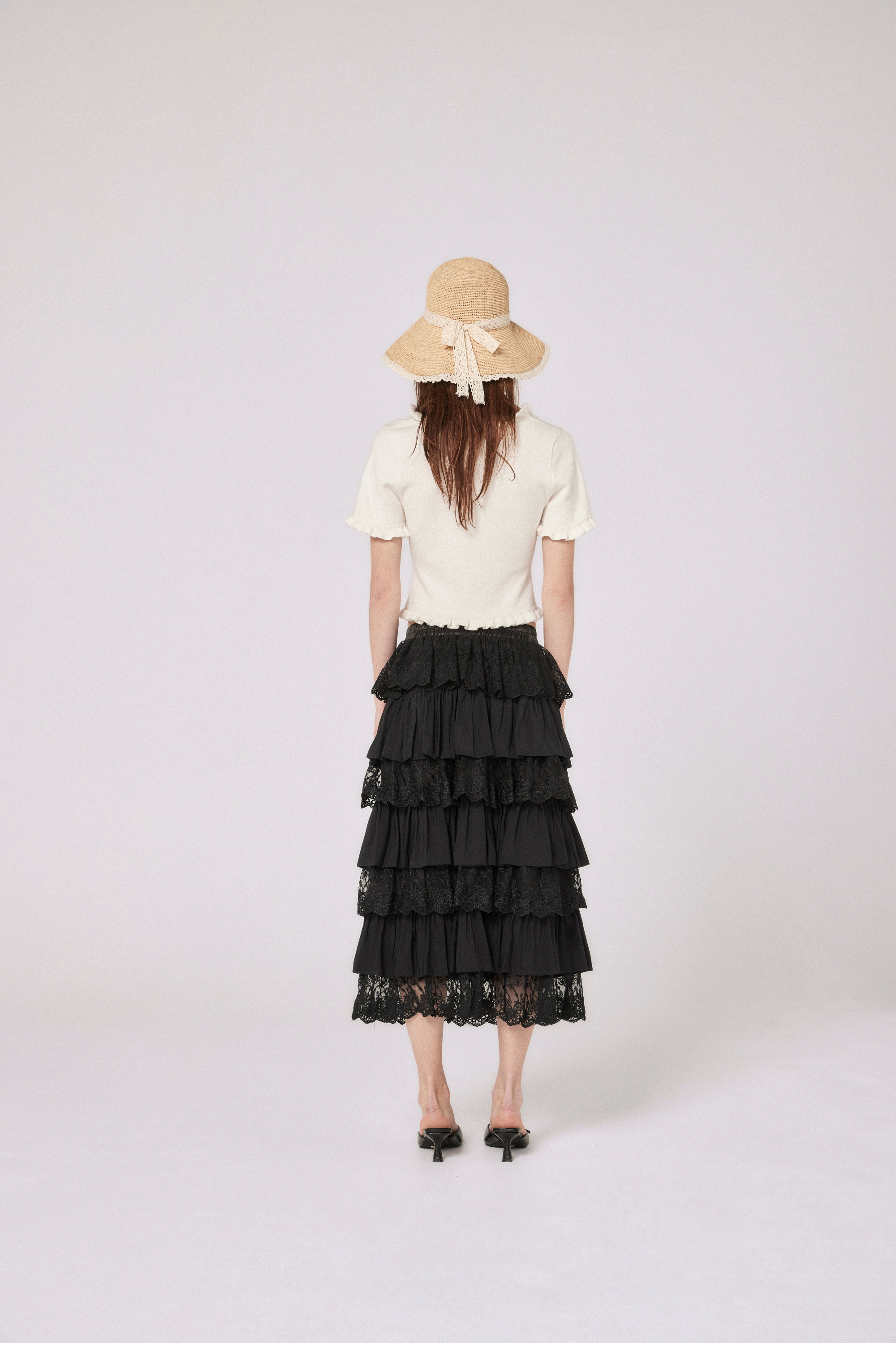 Chloe Knit Top - Cloud