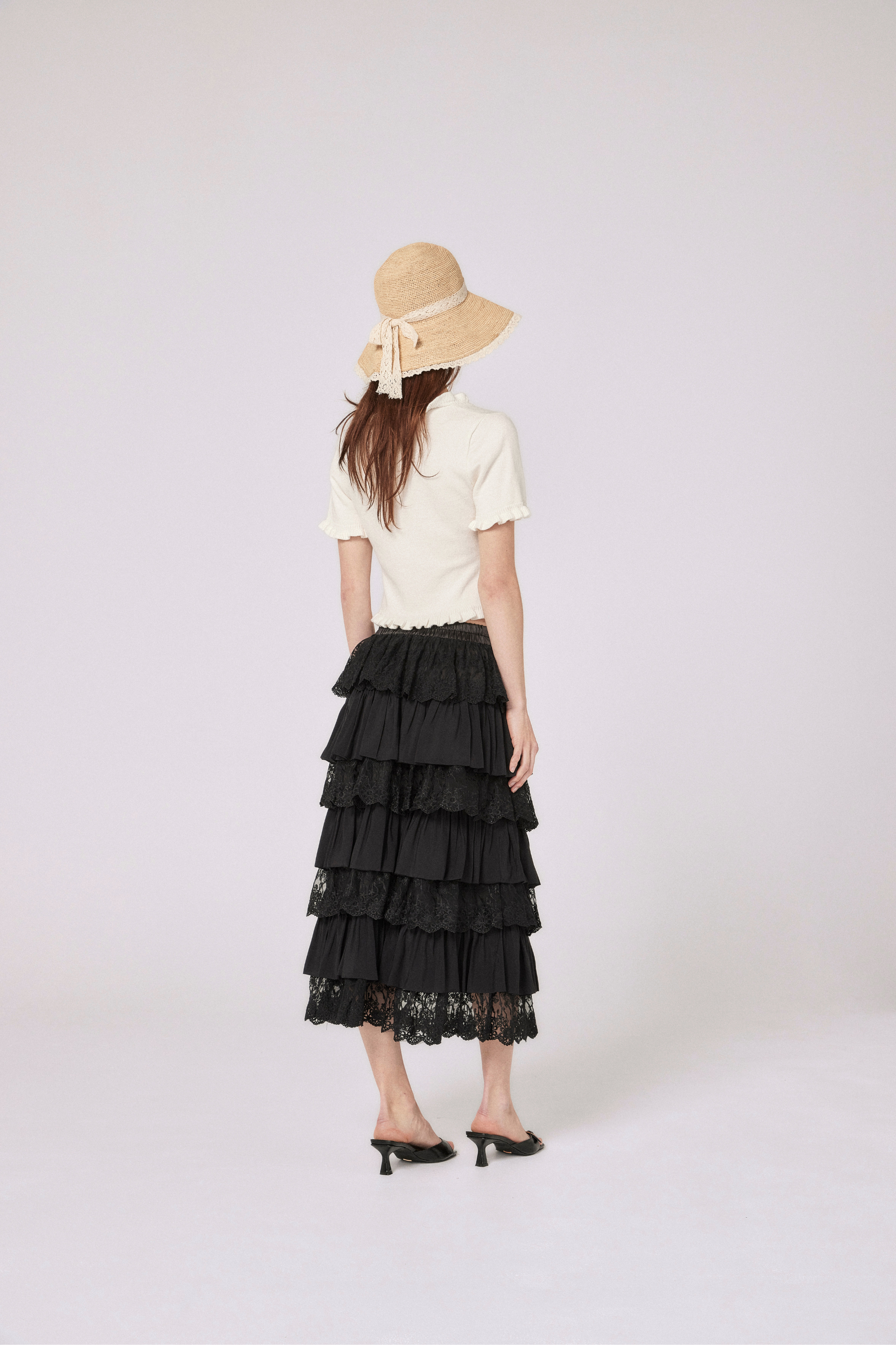 Chloe Knit Top - Cloud