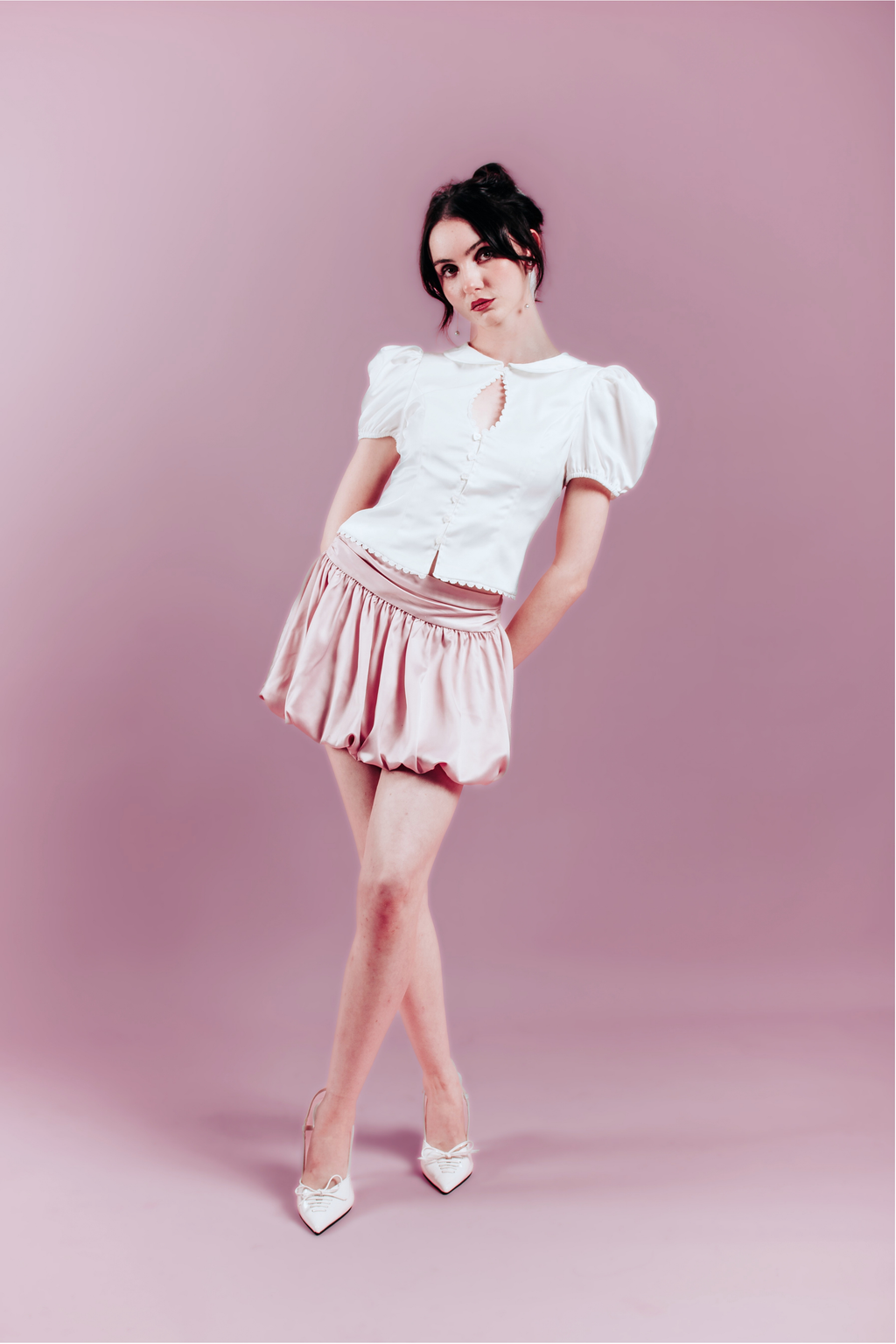 Emma Bubble Skirt - Bubblegum