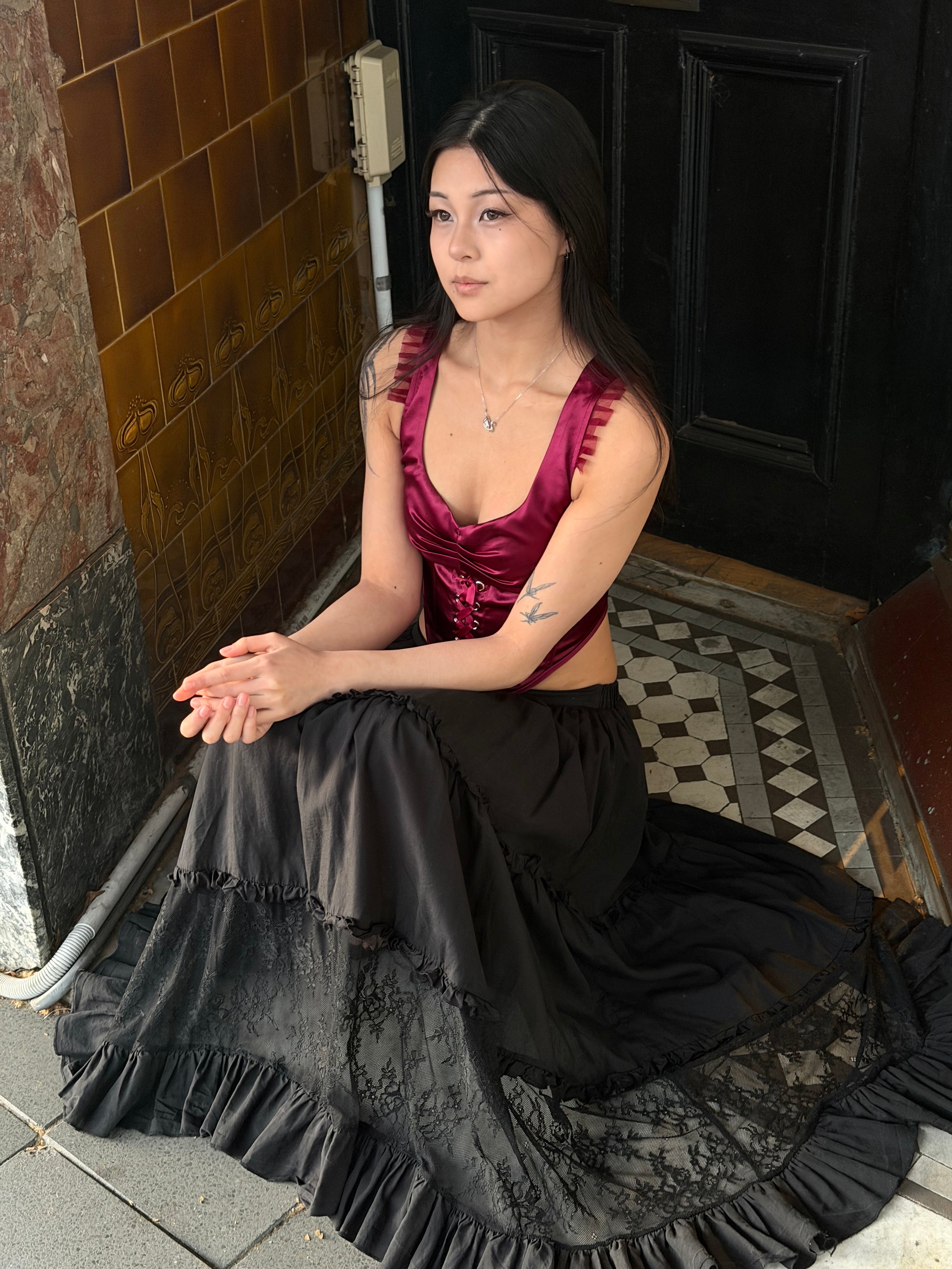 Ellia Top - Wine
