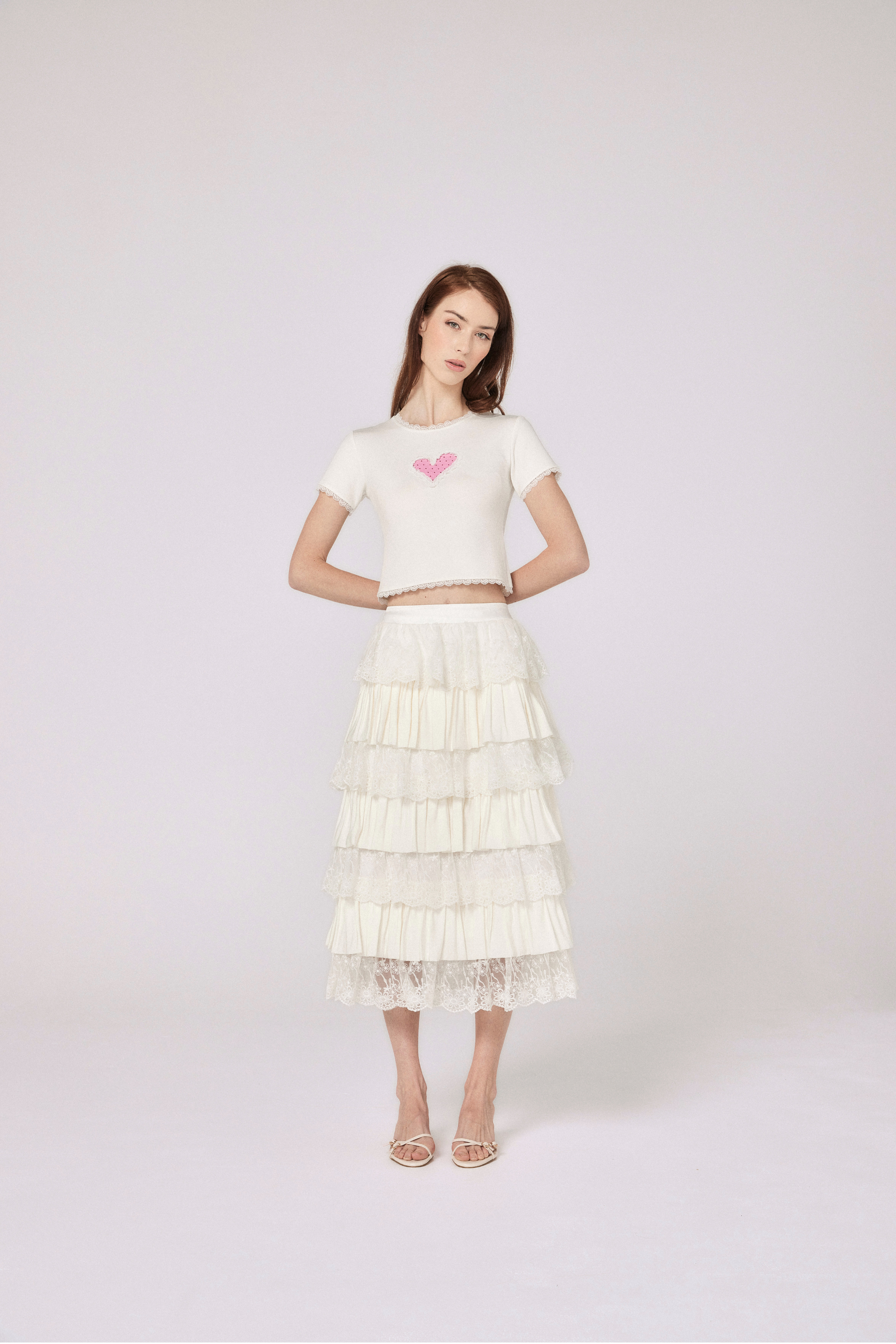 Nana Baby Tee - White