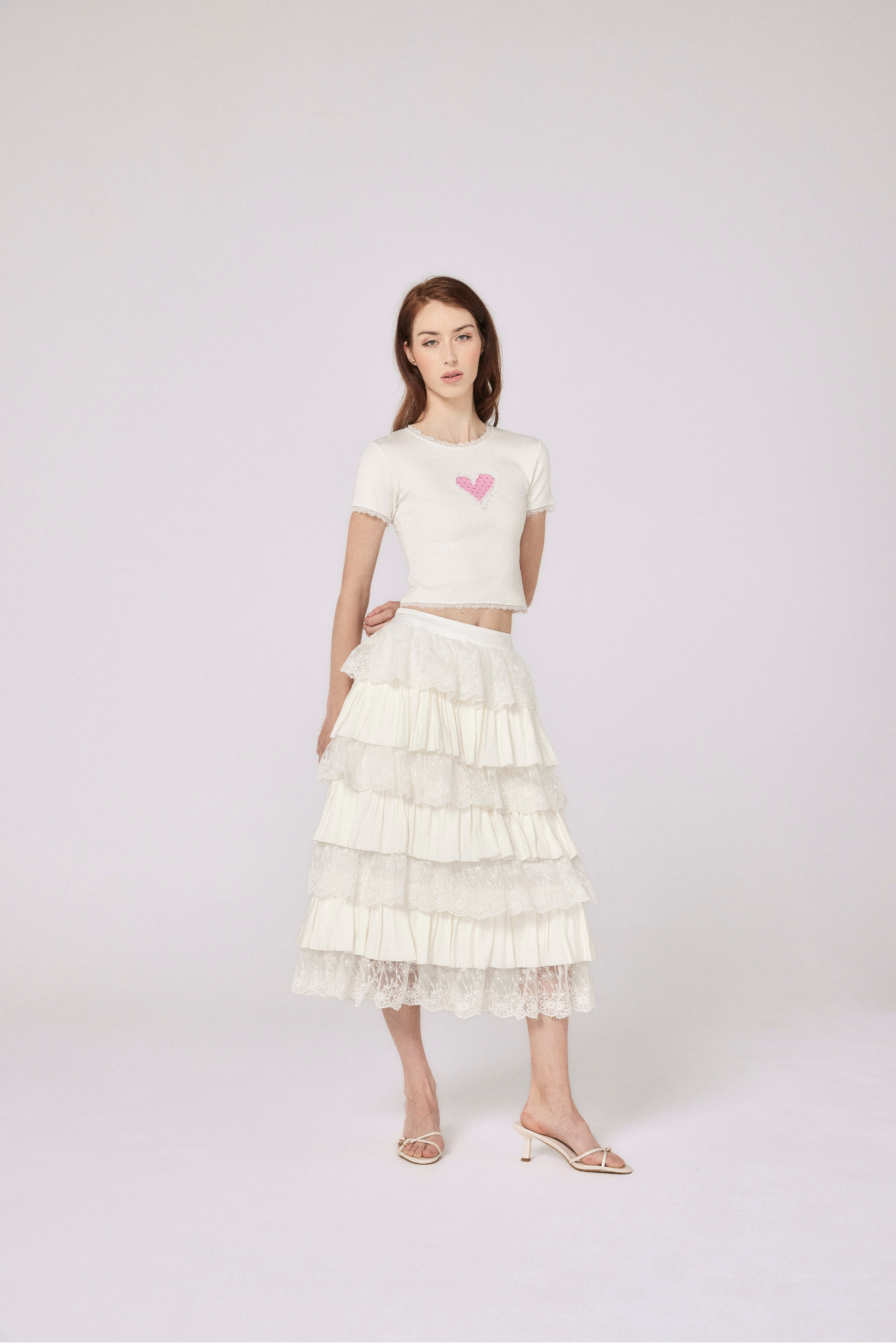 Nana Baby Tee - White