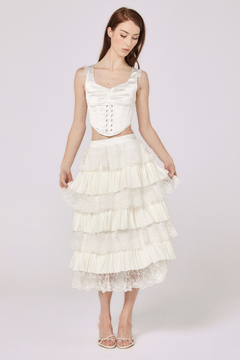 Alara Skirt - White