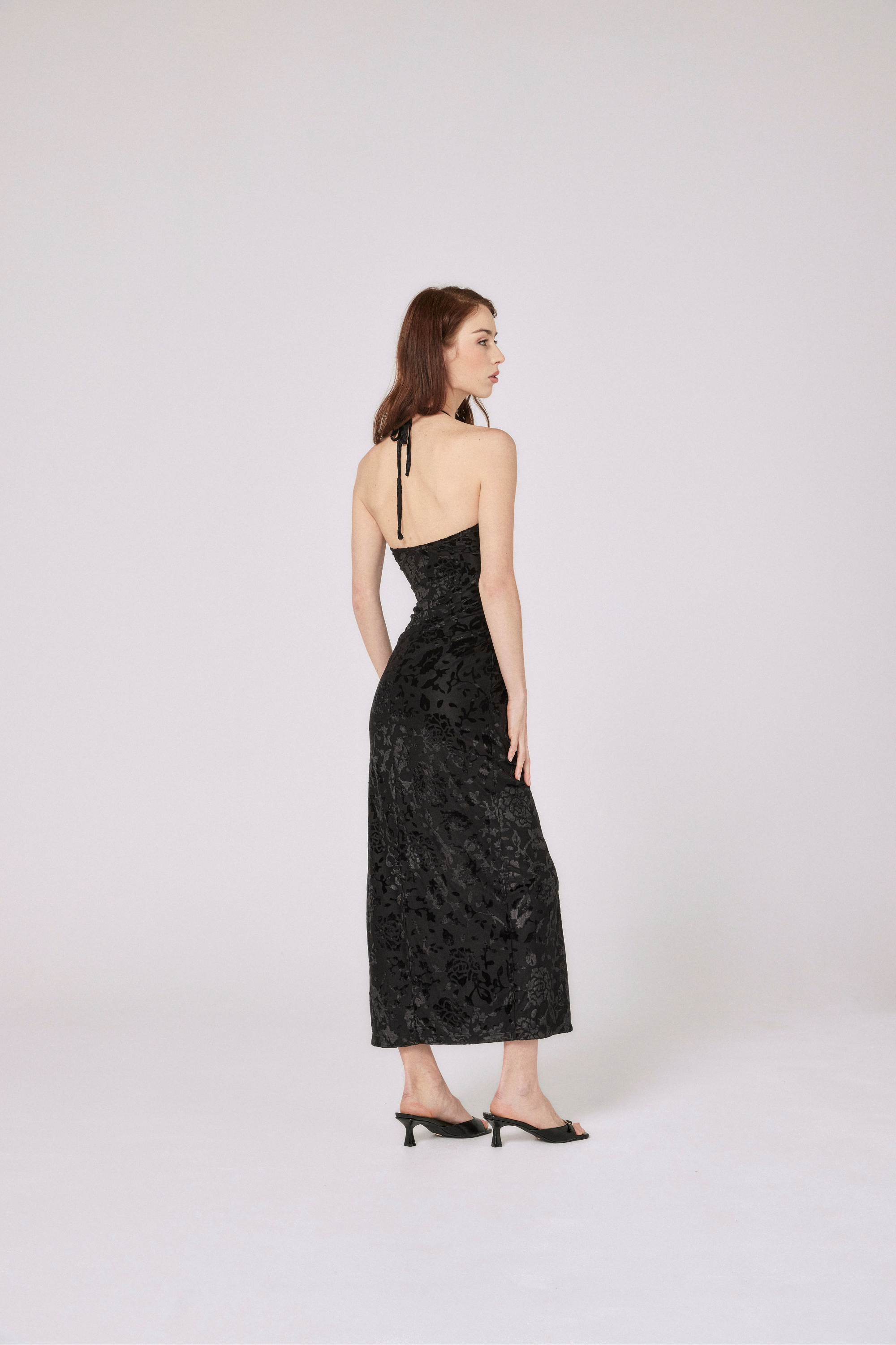Nyra Maxi Dress - Onyx