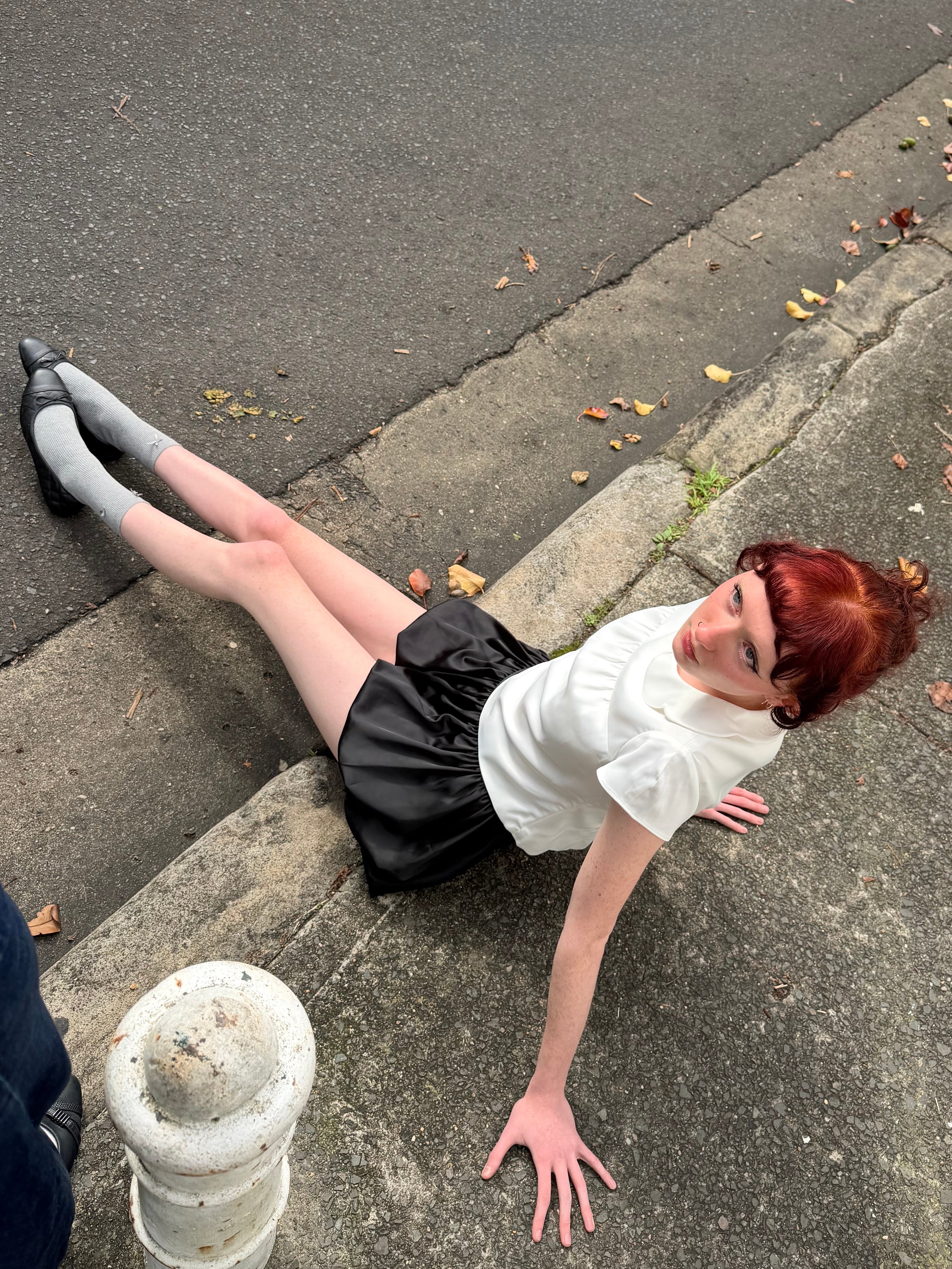 Emma Bubble Skirt - Black
