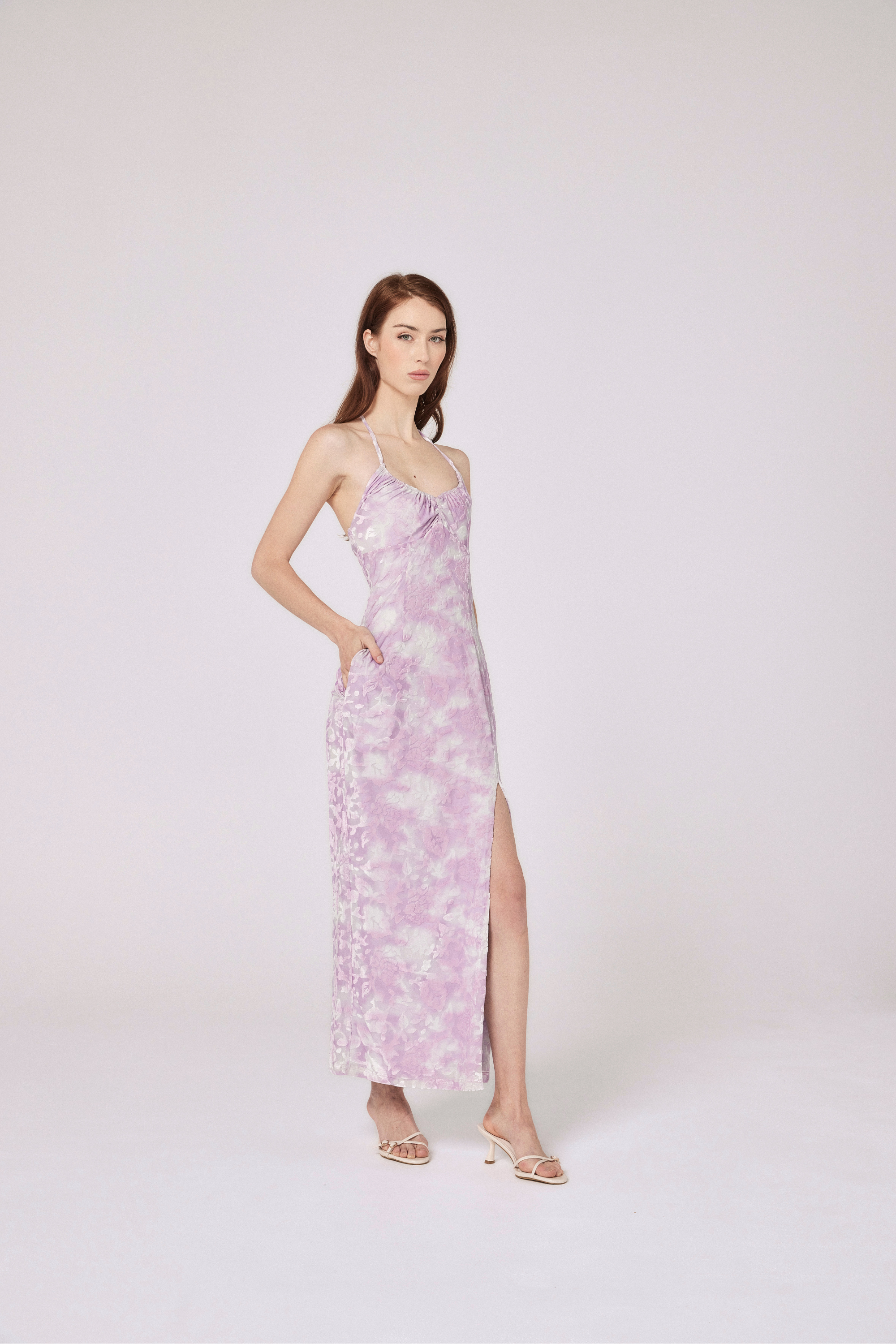 Nyra Maxi Dress - Moonbeam