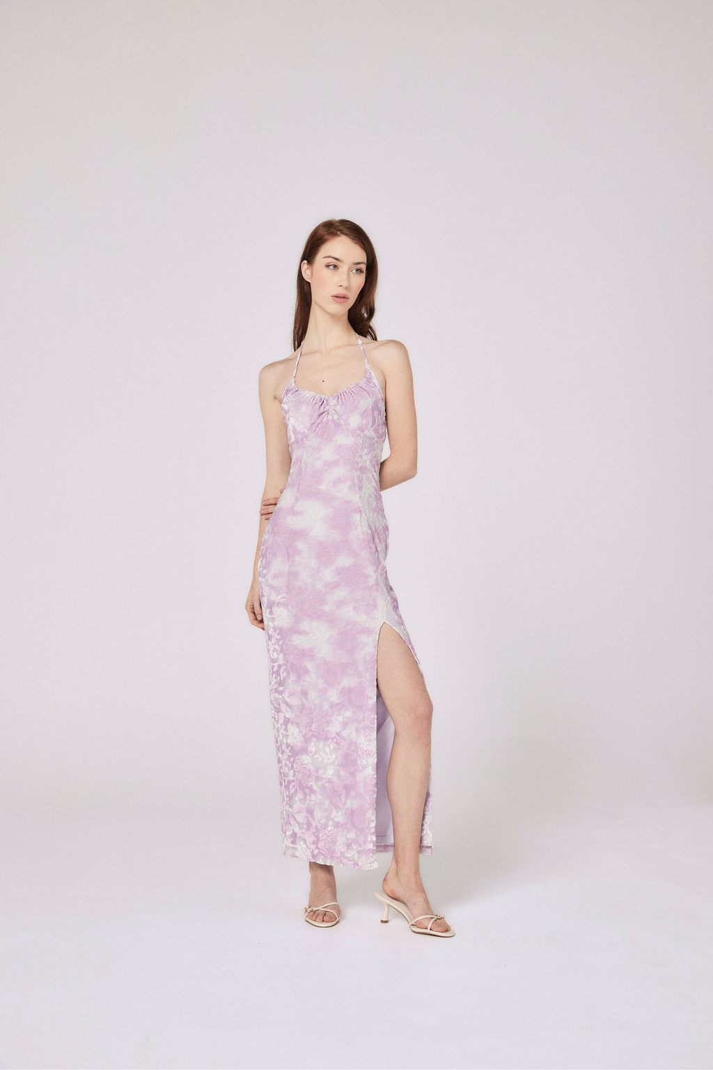 Nyra Maxi Dress - Moonbeam