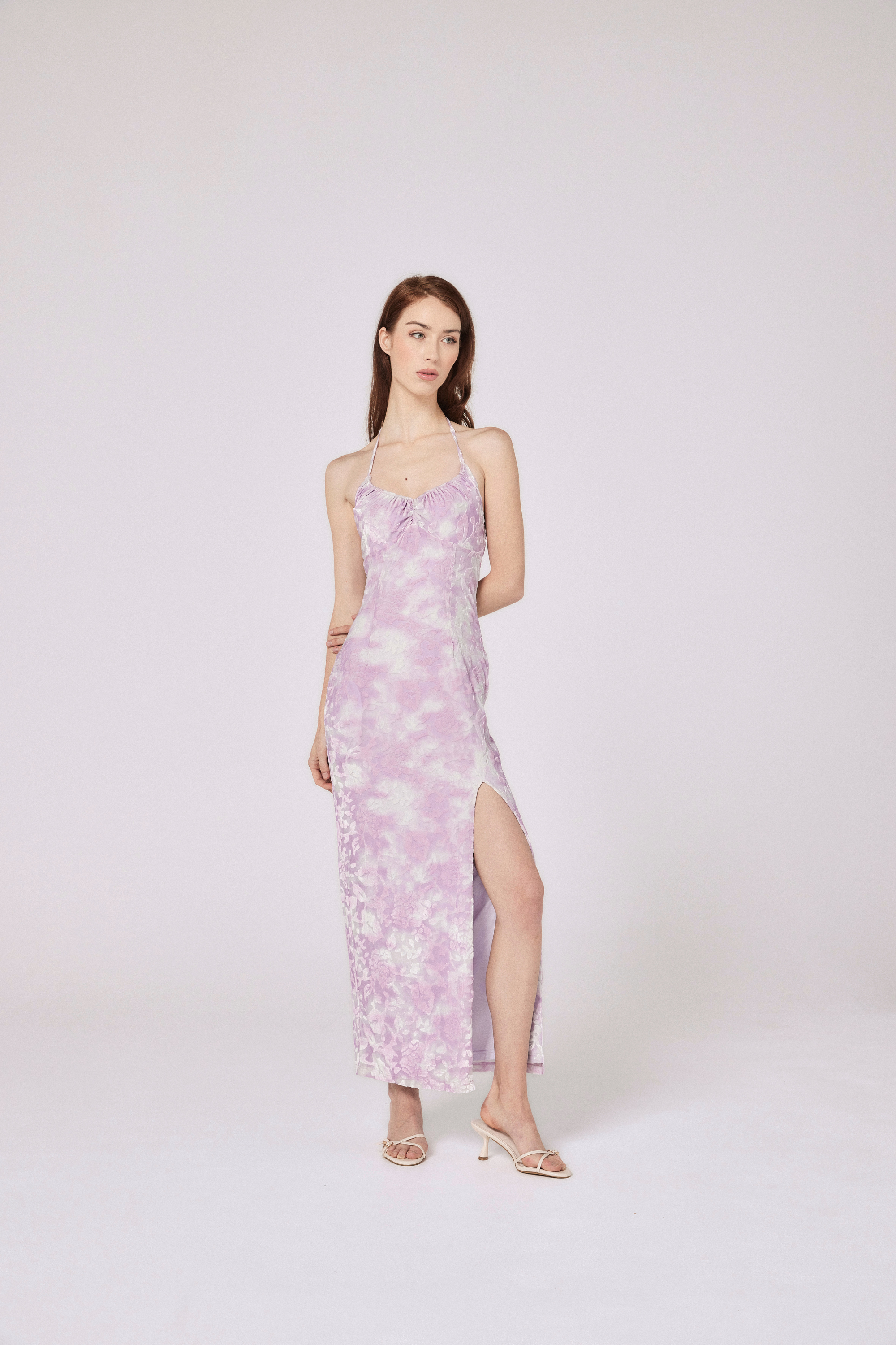 Nyra Maxi Dress - Moonbeam