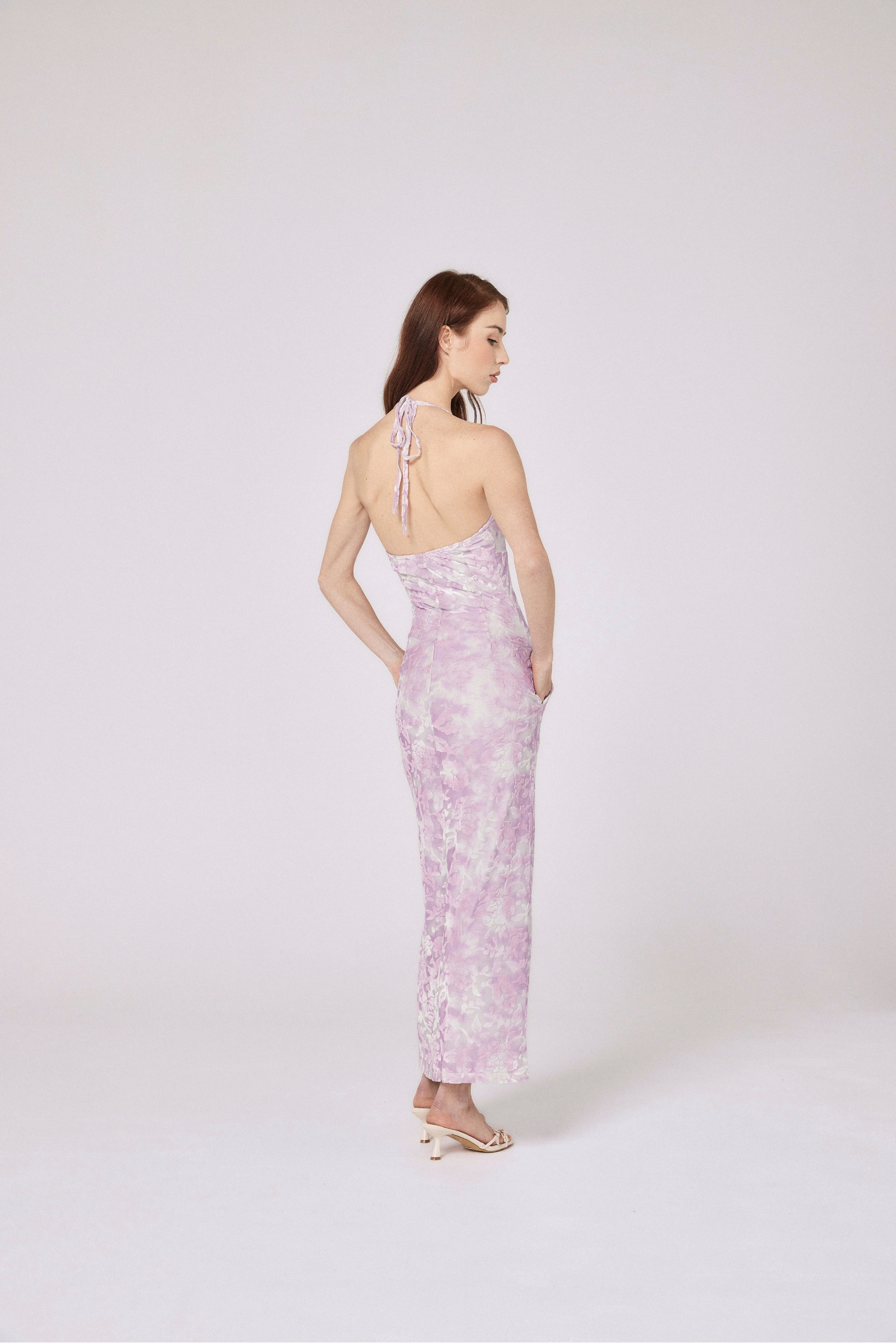 Nyra Maxi Dress - Moonbeam