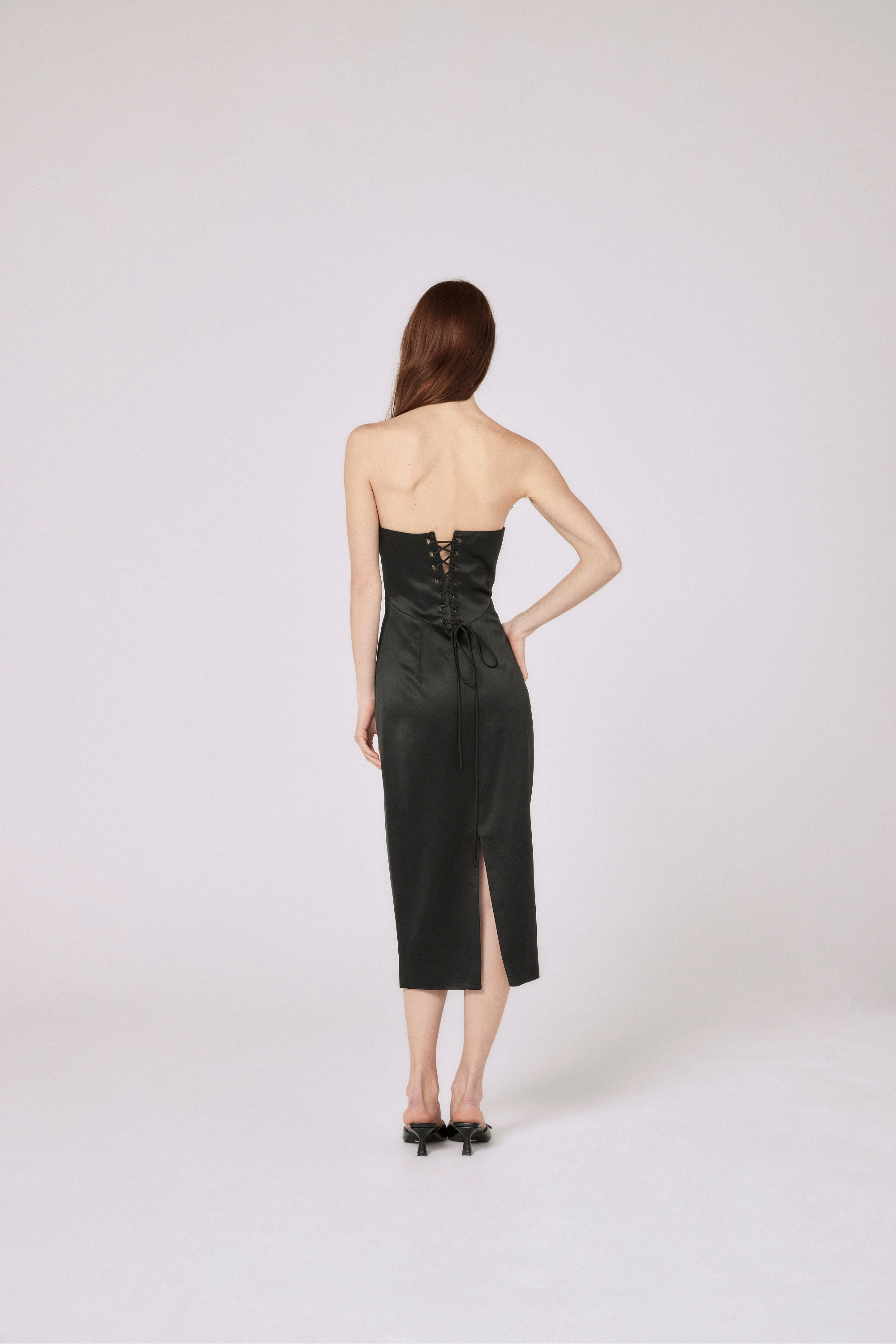 Sabrina Corseted Midi Dress
