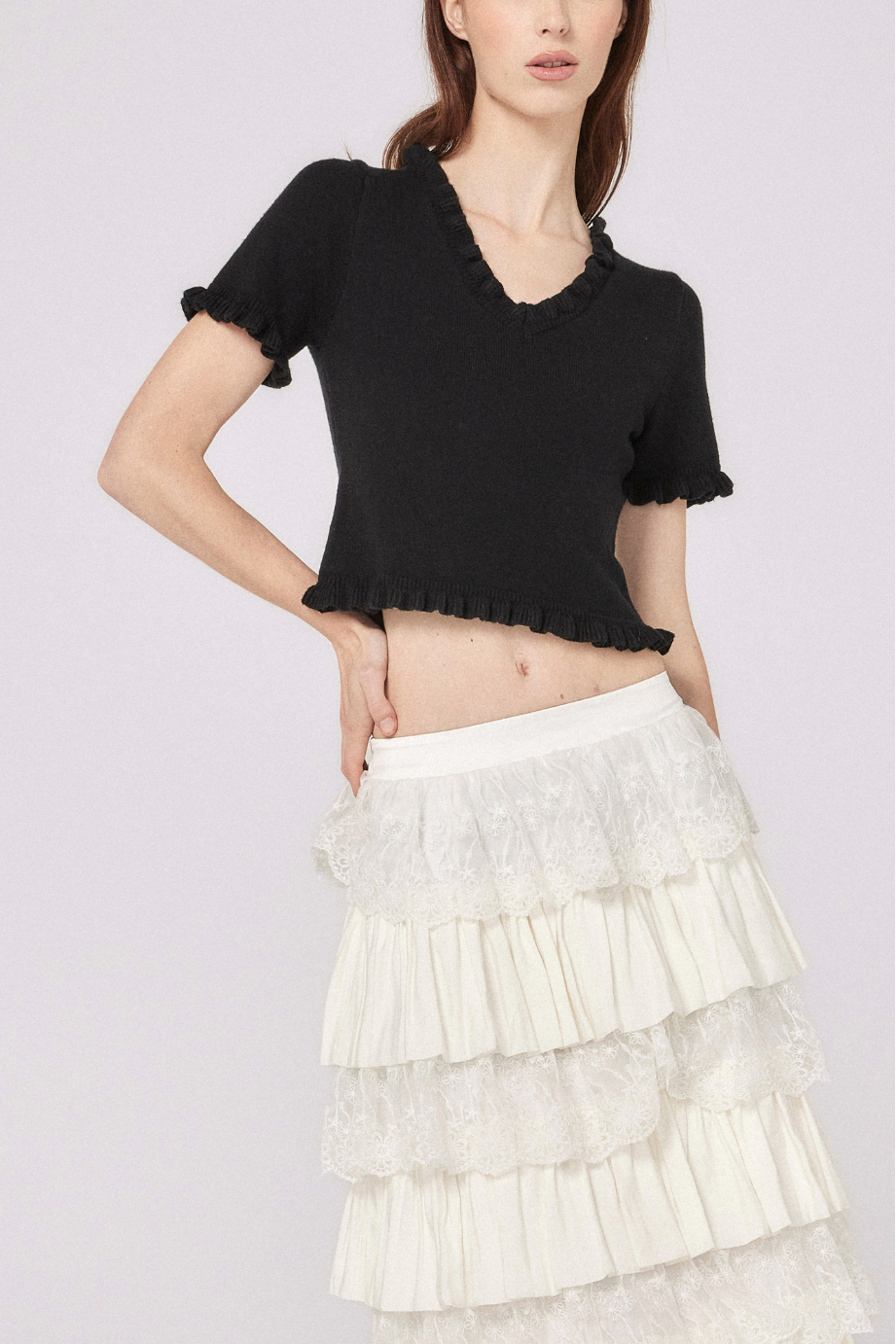 Chloe Knit Top - Night