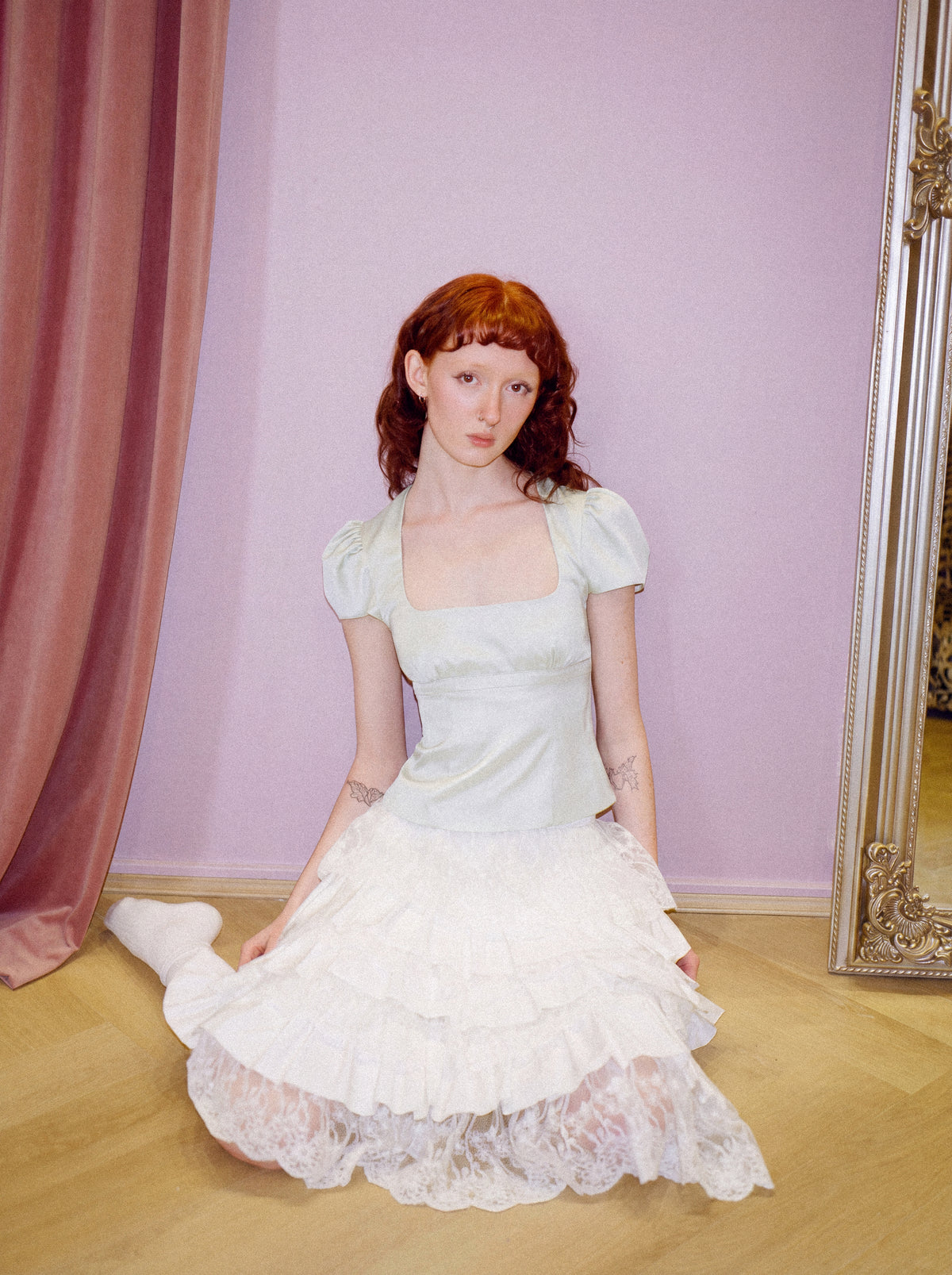 Gabrielle Top - Mint