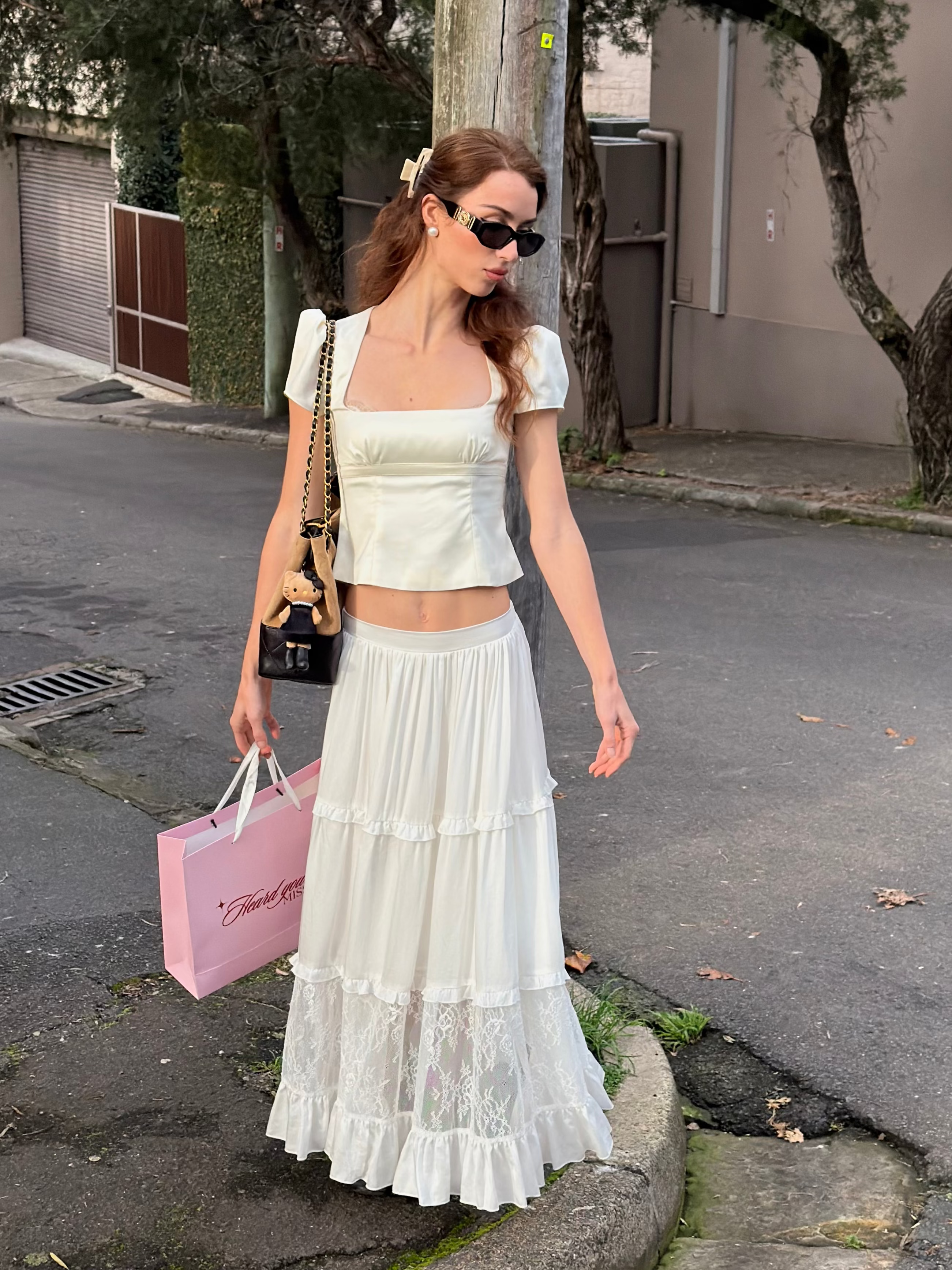 Gabrielle Top - Cream