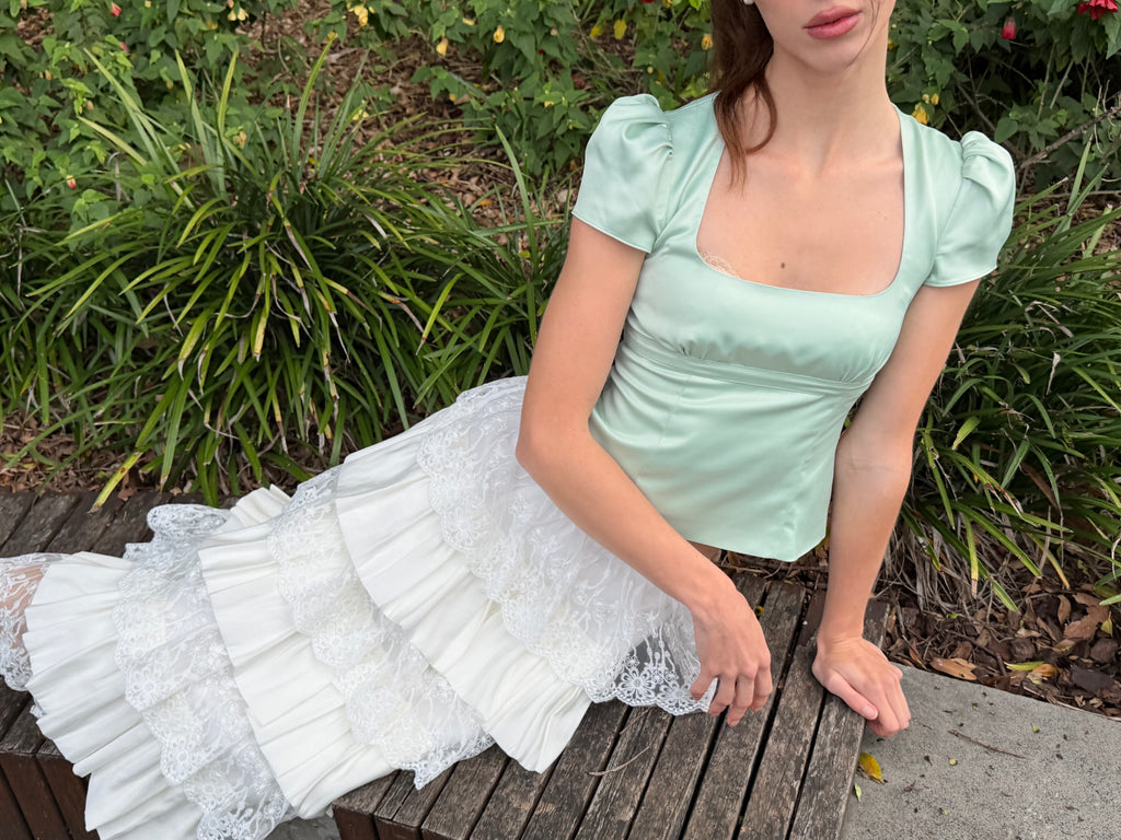 Gabrielle Top - Mint