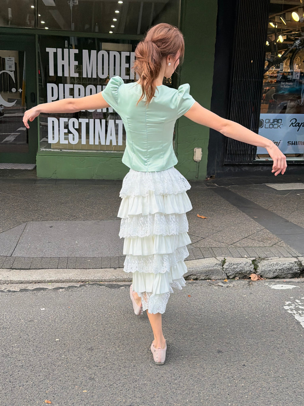 Gabrielle Top - Mint