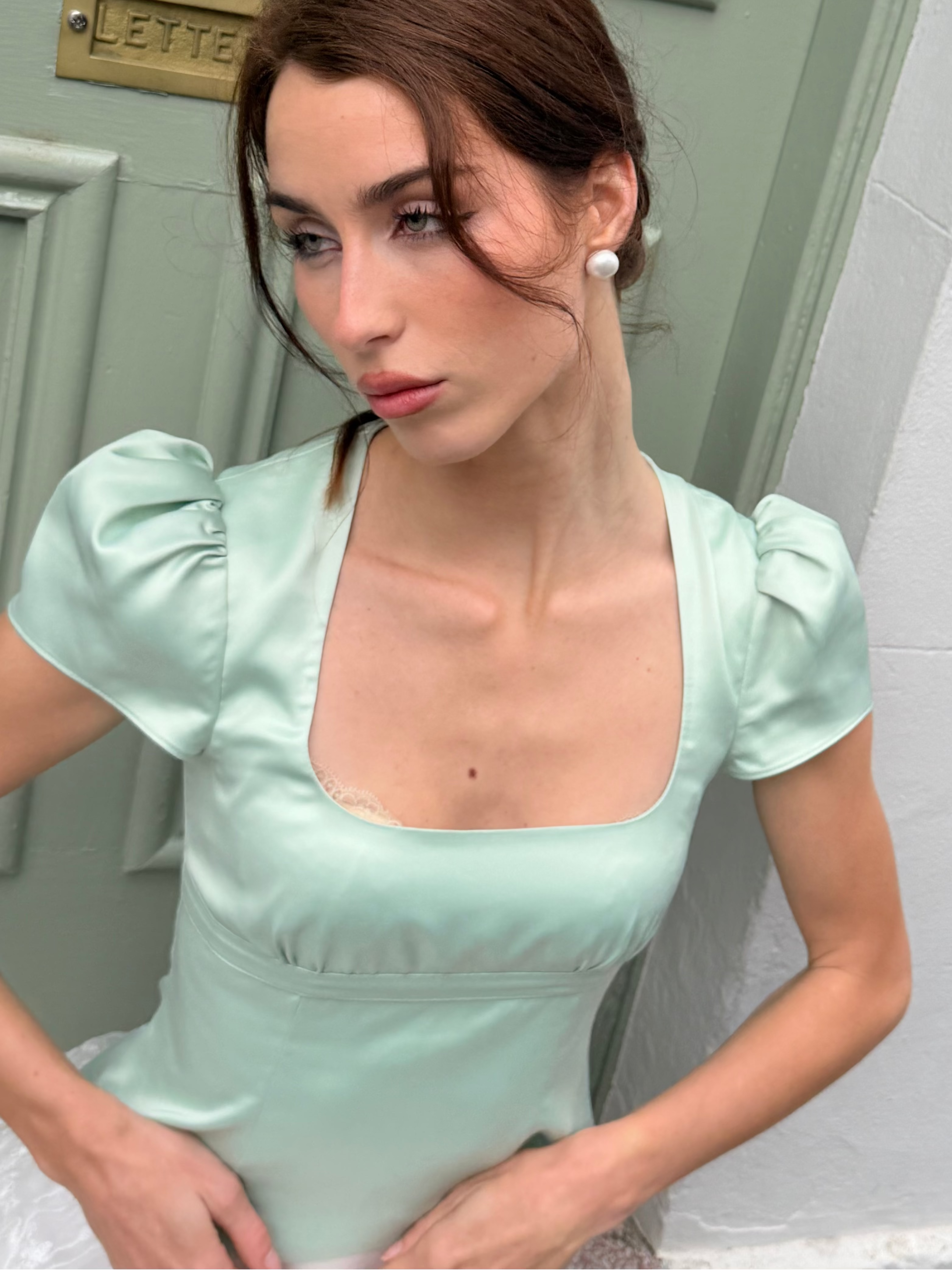 Gabrielle Top - Mint