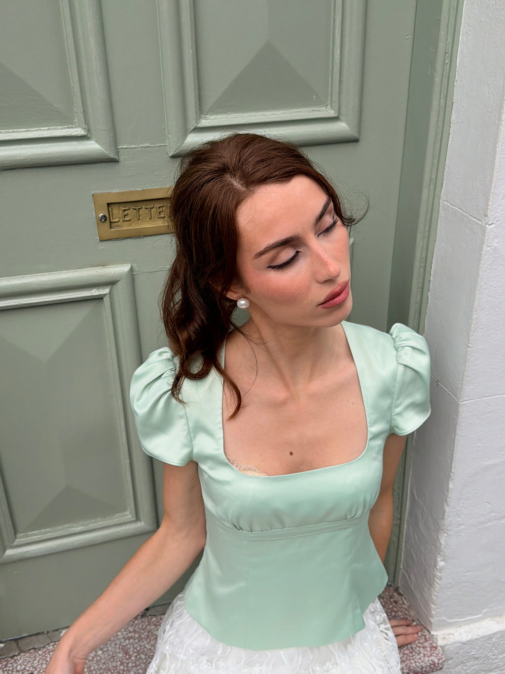 Gabrielle Top - Mint