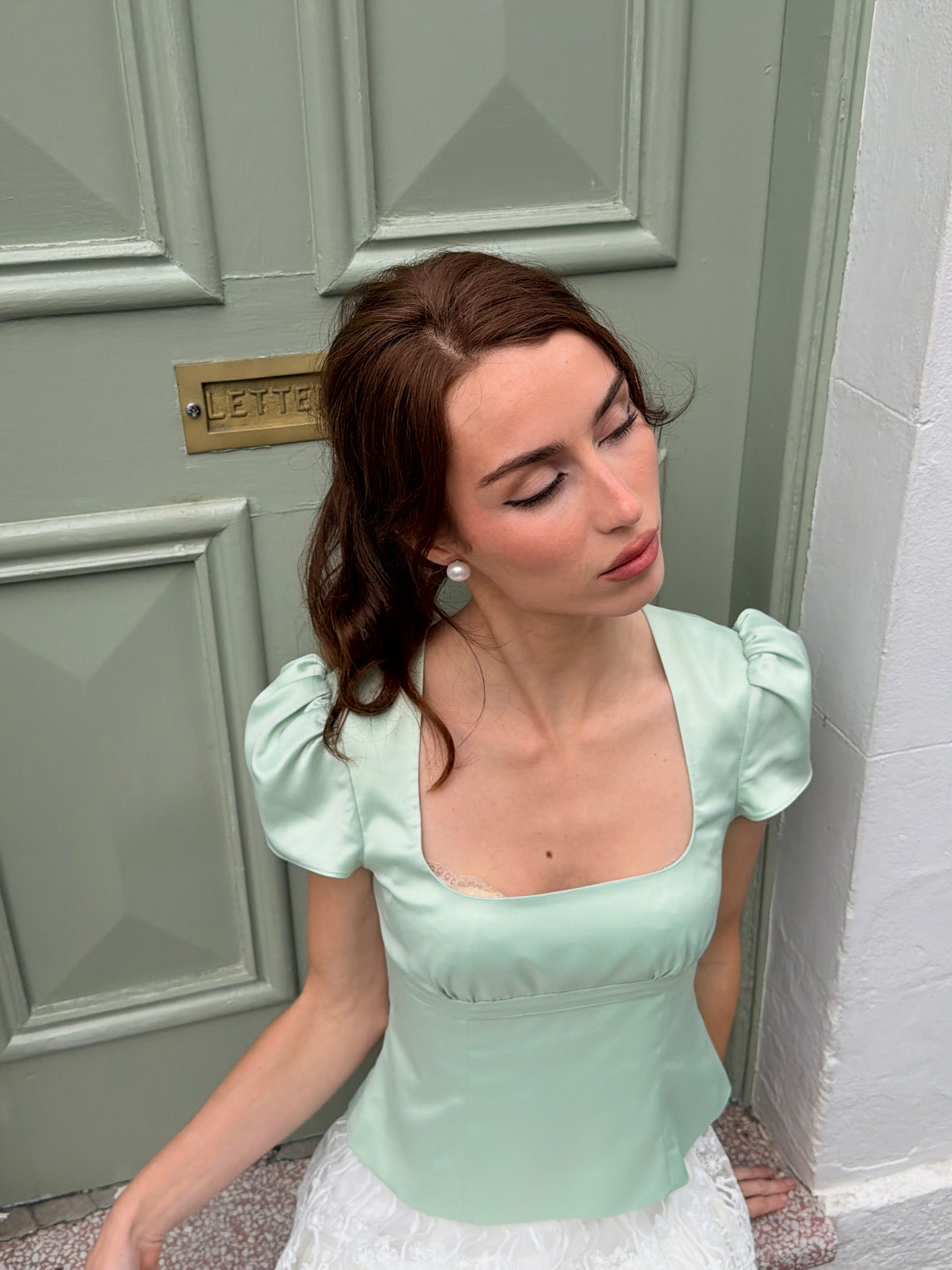Gabrielle Top - Mint