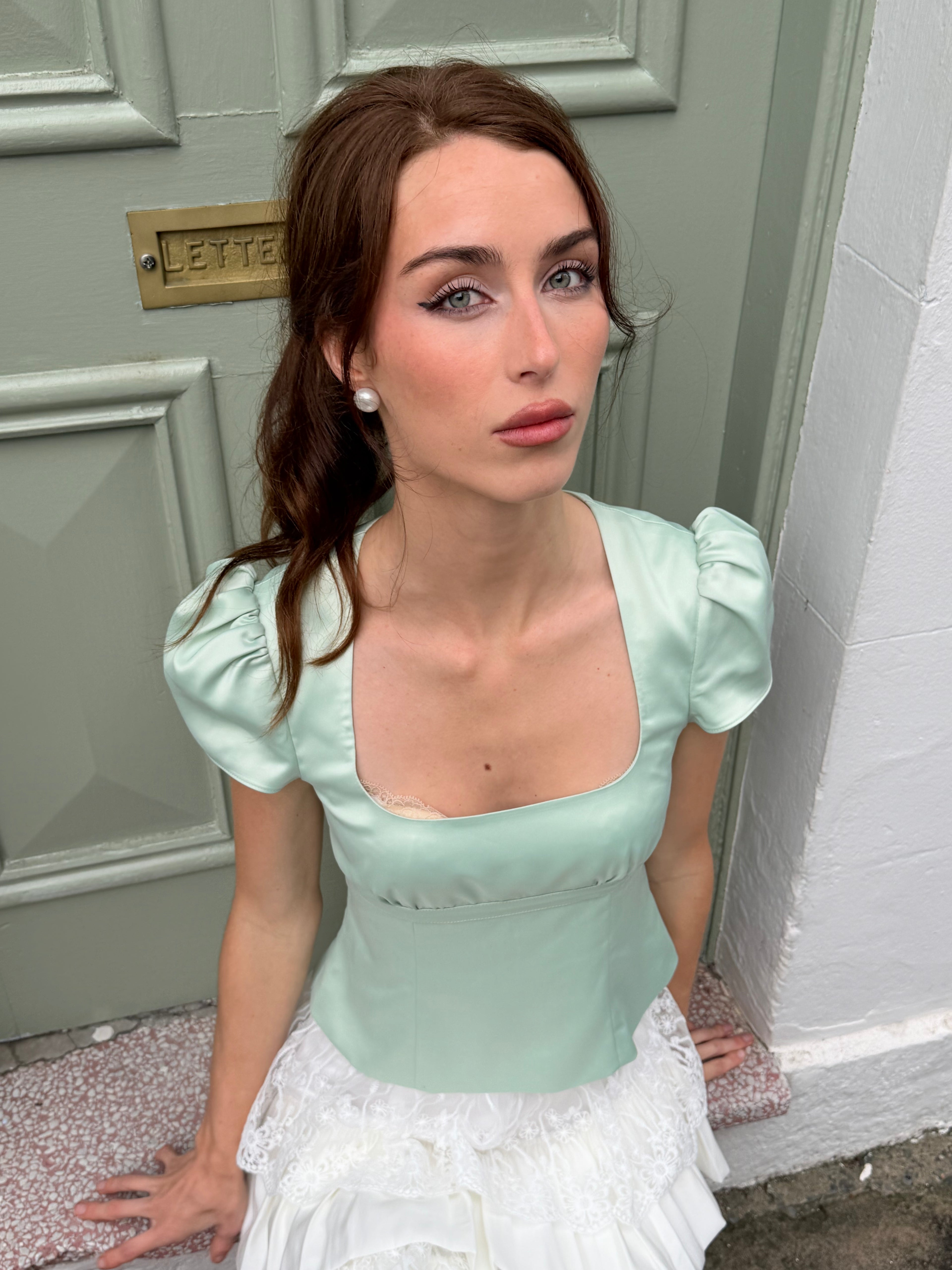 Gabrielle Top - Mint