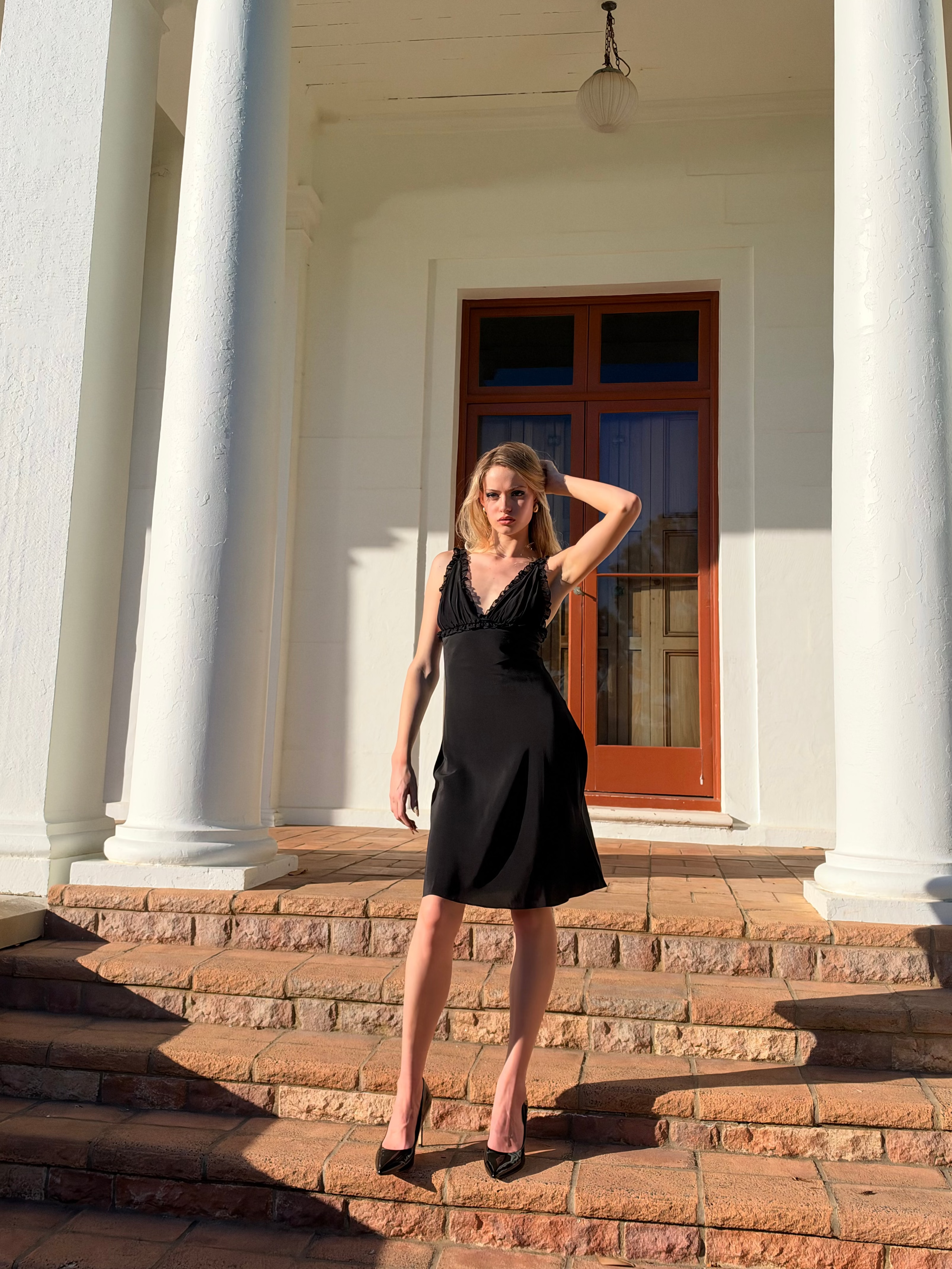 Margot Silk Midi Dress