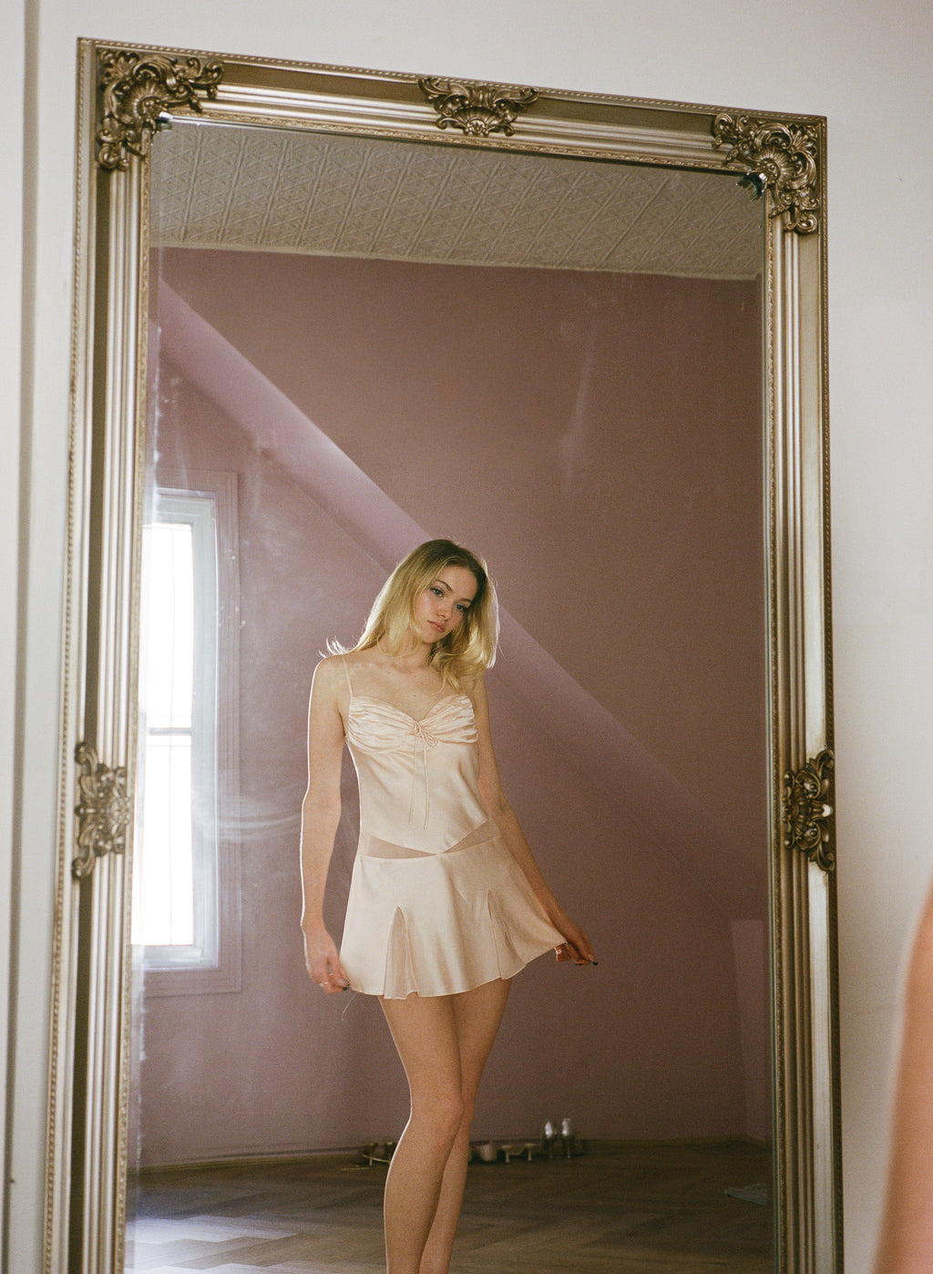 Audrey Silk Dress