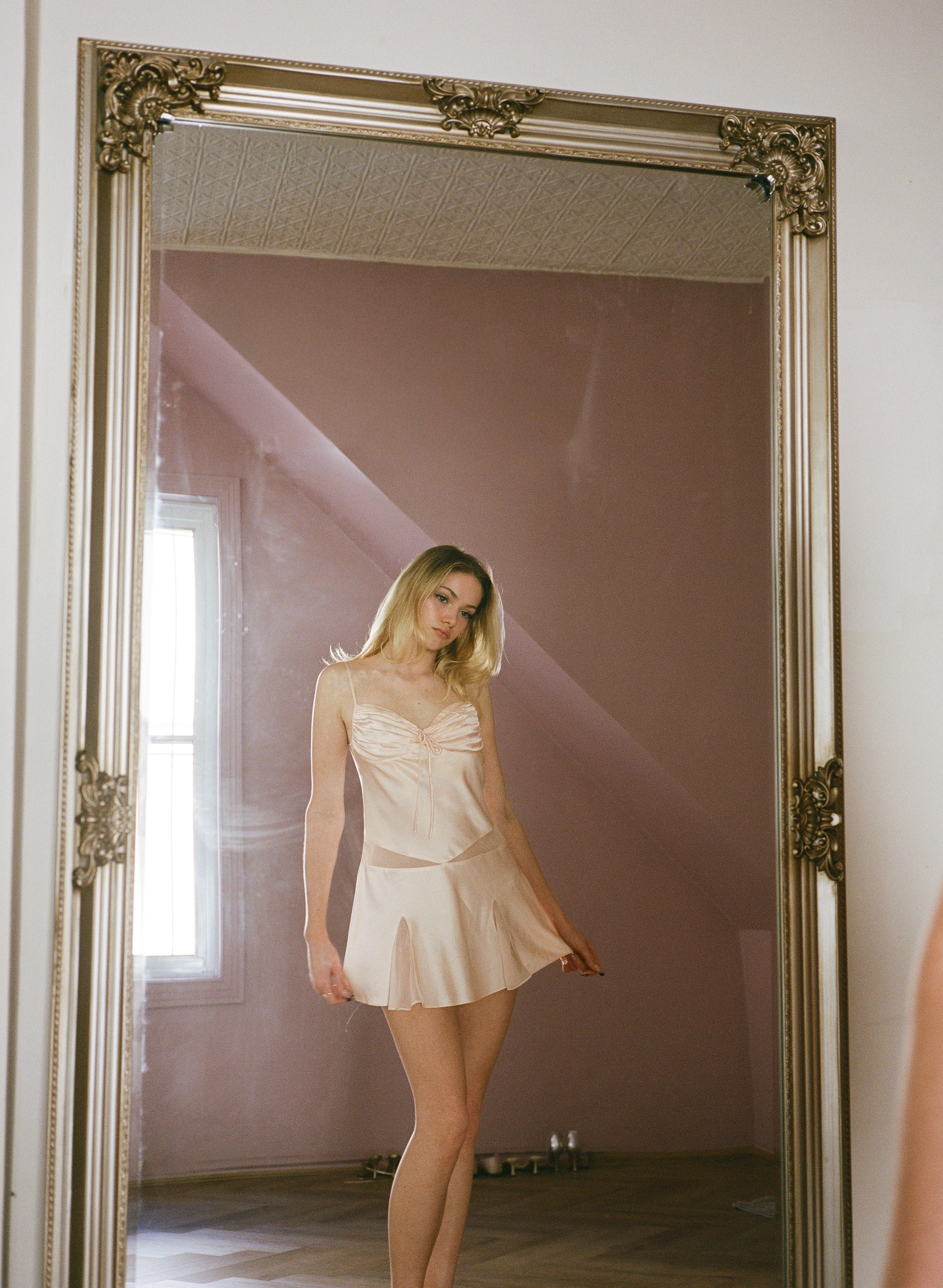 Audrey Silk Dress
