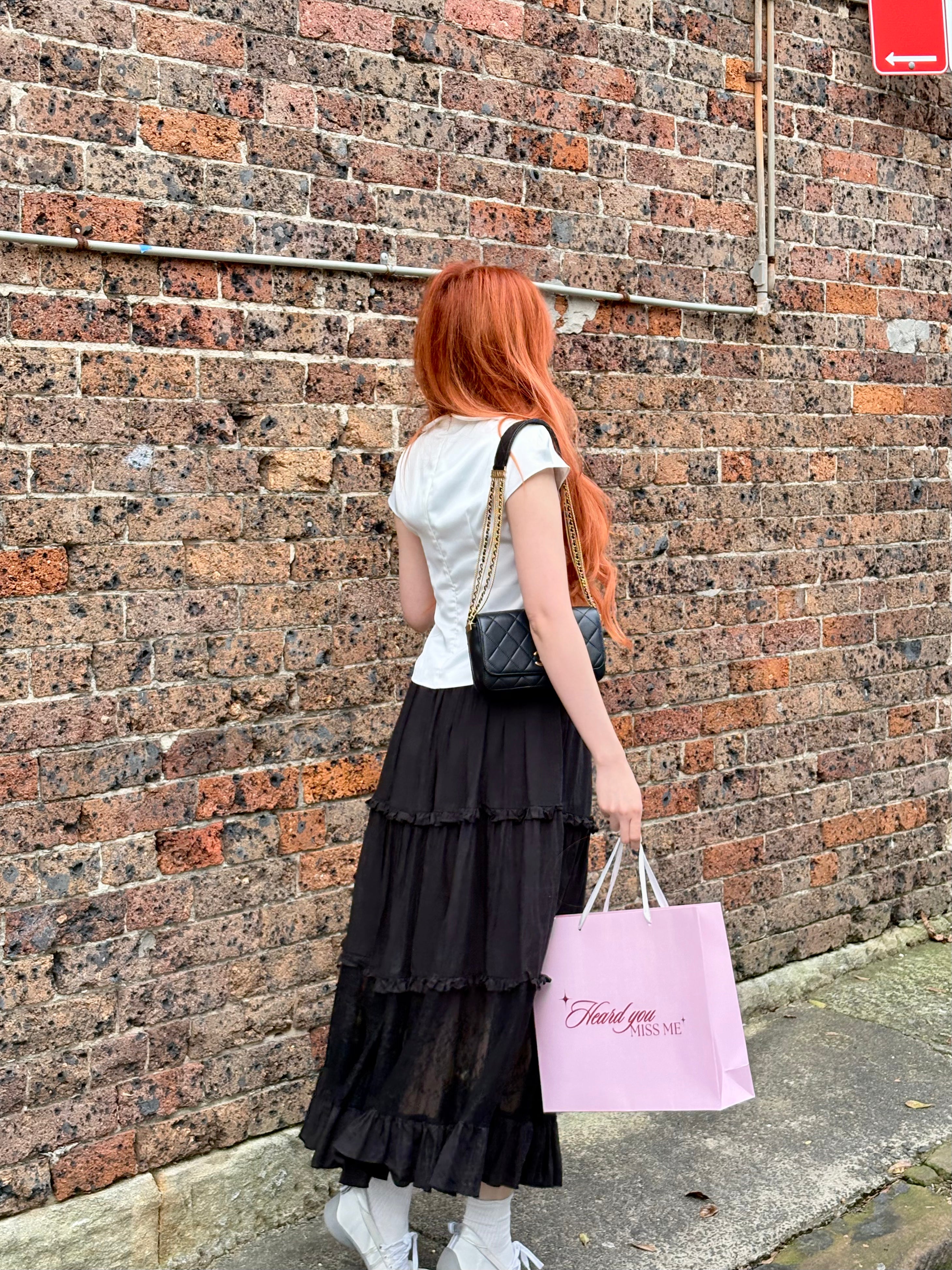 Deborah Maxi Skirt - Black