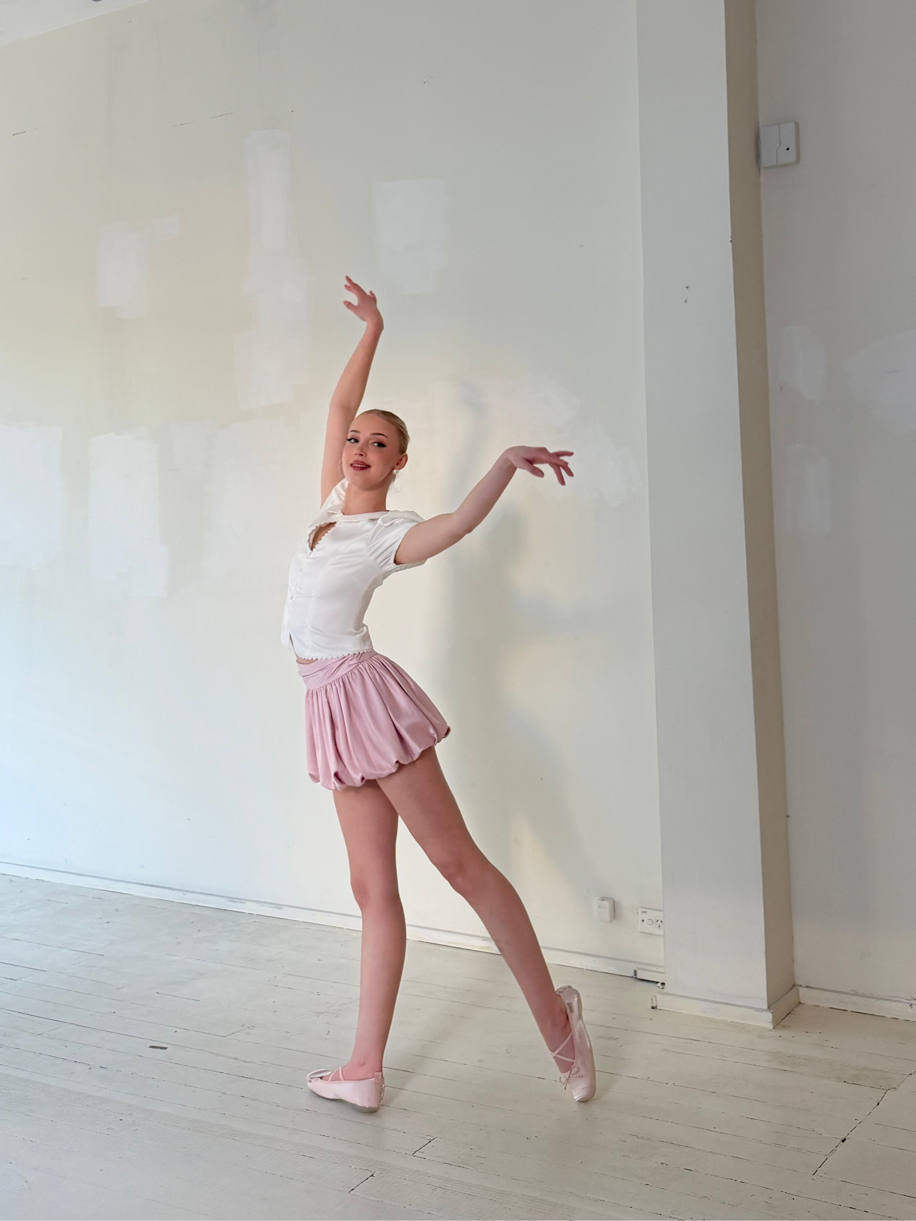 Emma Bubble Skirt - Bubblegum