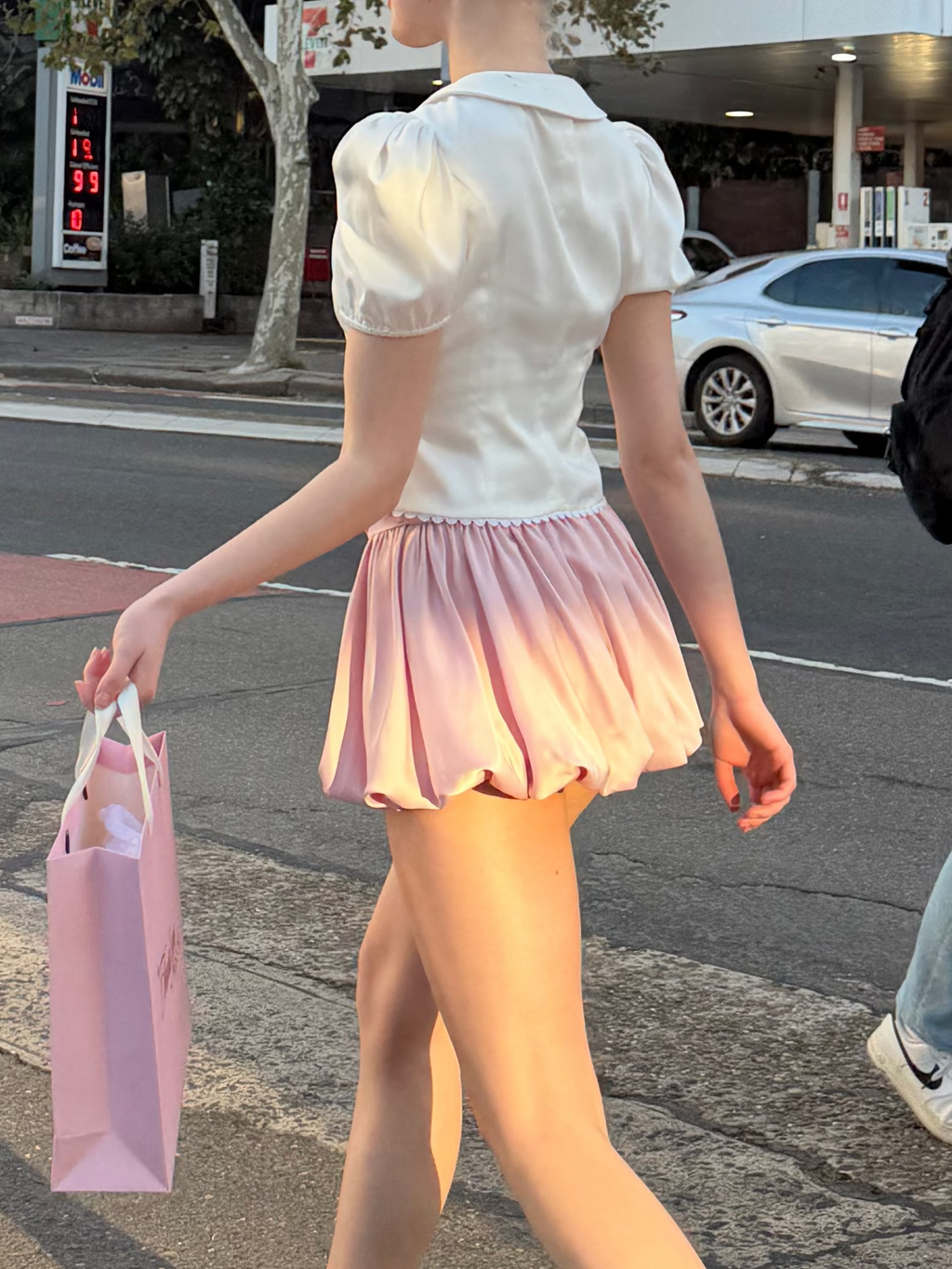 Emma Bubble Skirt - Bubblegum