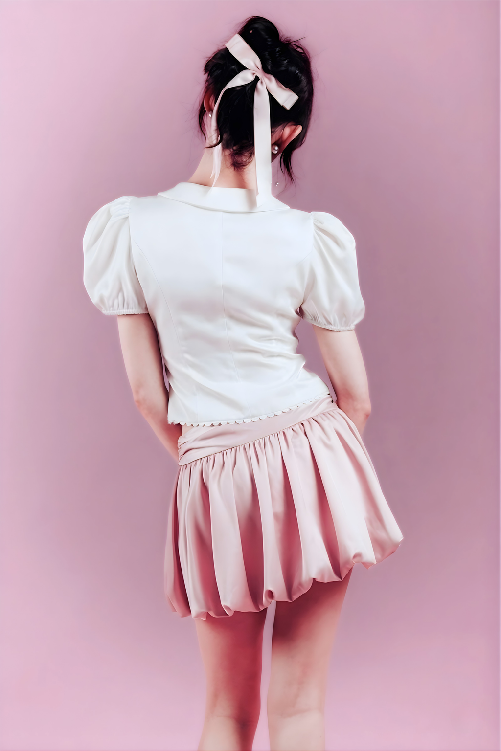 Emma Bubble Skirt - Bubblegum