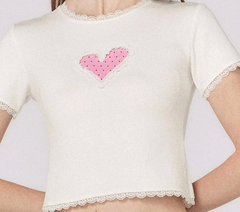 Nana Baby Tee - White