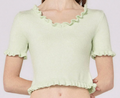 Chloe Knit Top - Mint