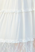 Deborah Maxi Skirt - White