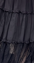 Deborah Maxi Skirt - Black