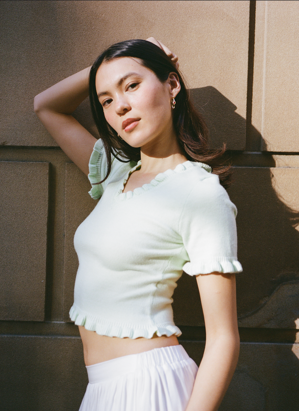 Chloe Knit Top - Mint