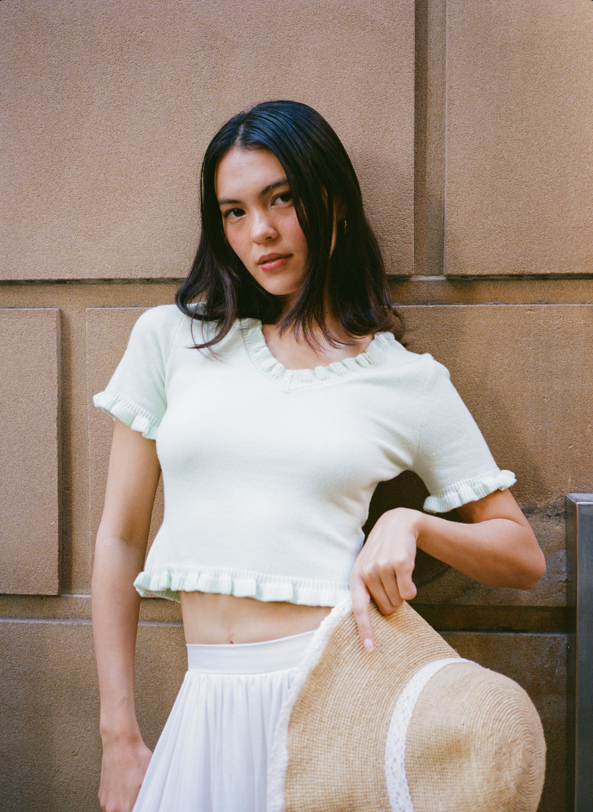 Chloe Knit Top - Mint