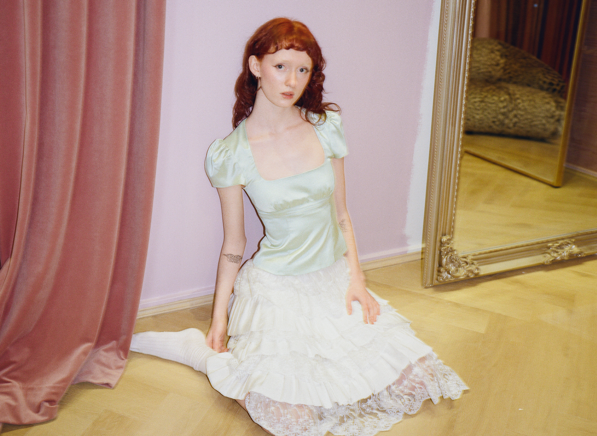 Gabrielle Top - Mint