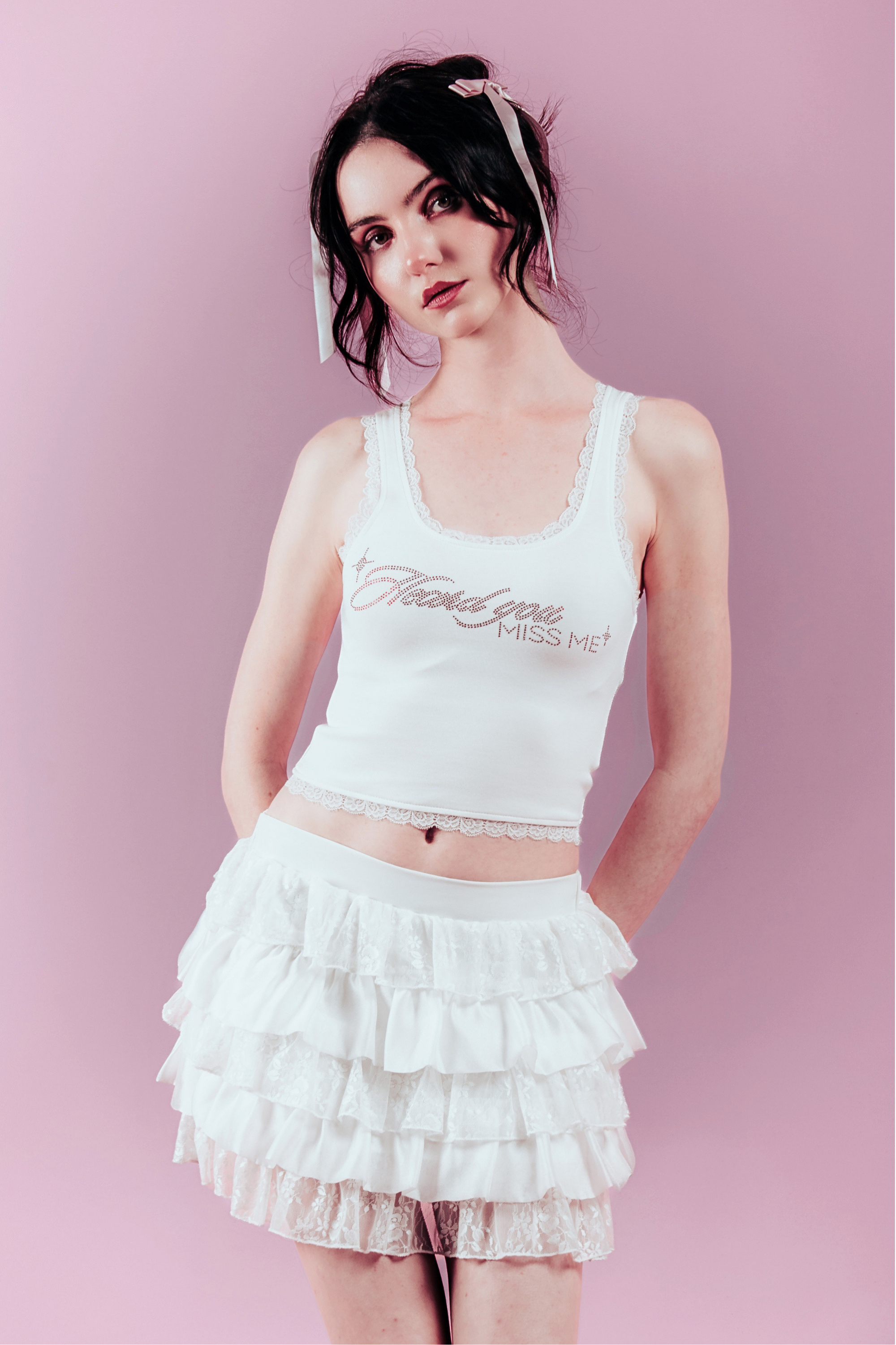 HYMM Rhinestone tank