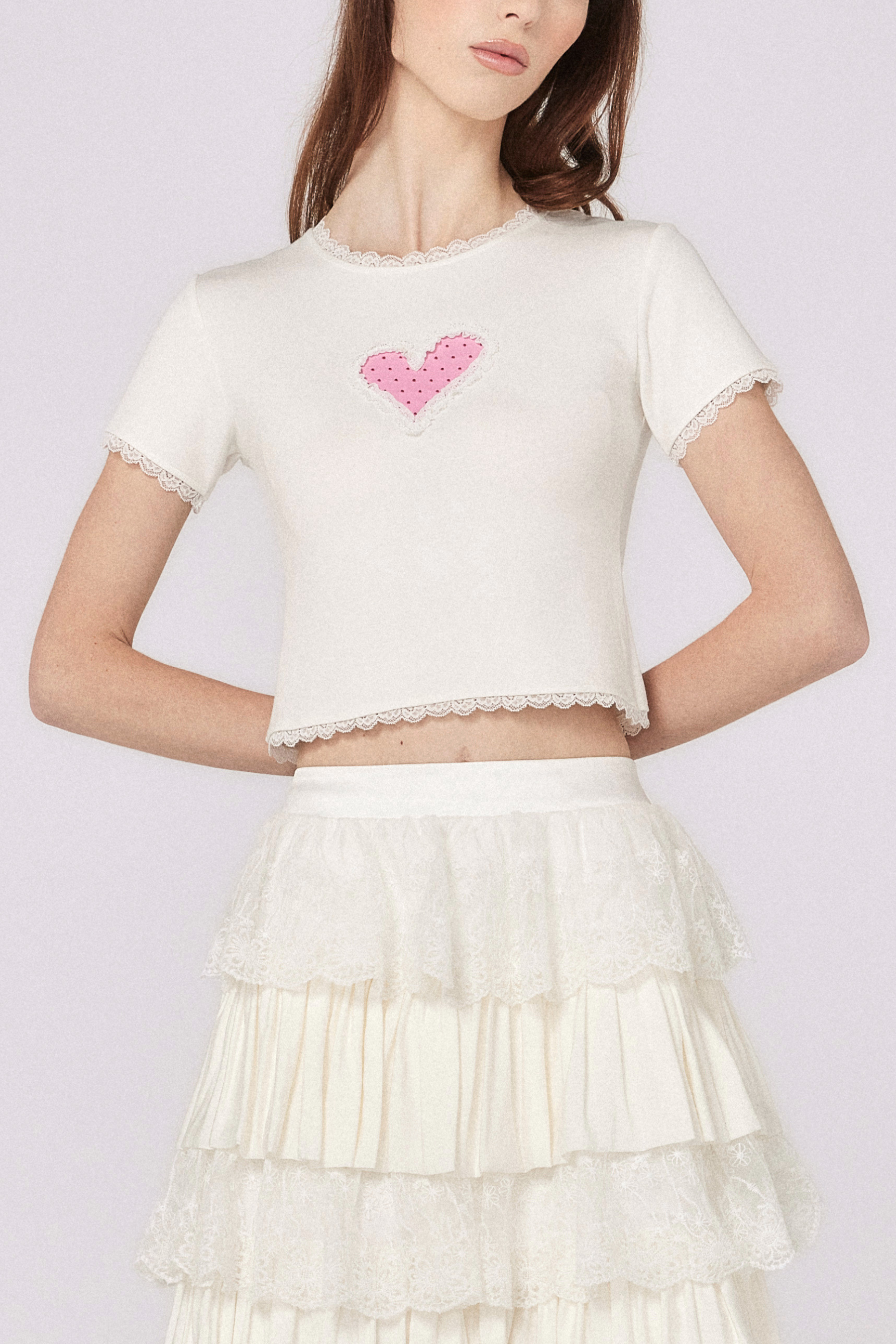 Nana Baby Tee - White