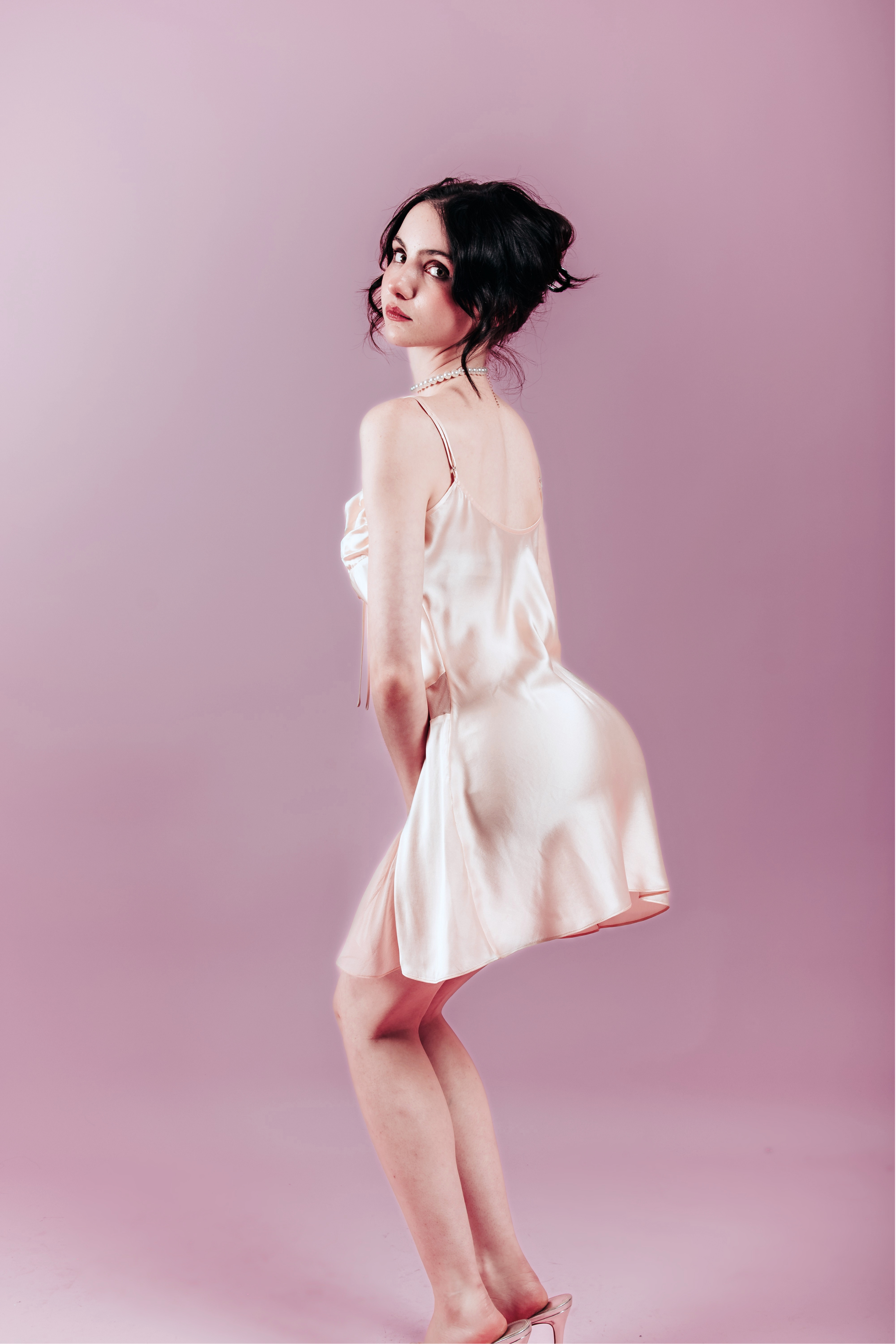 Audrey Silk Dress