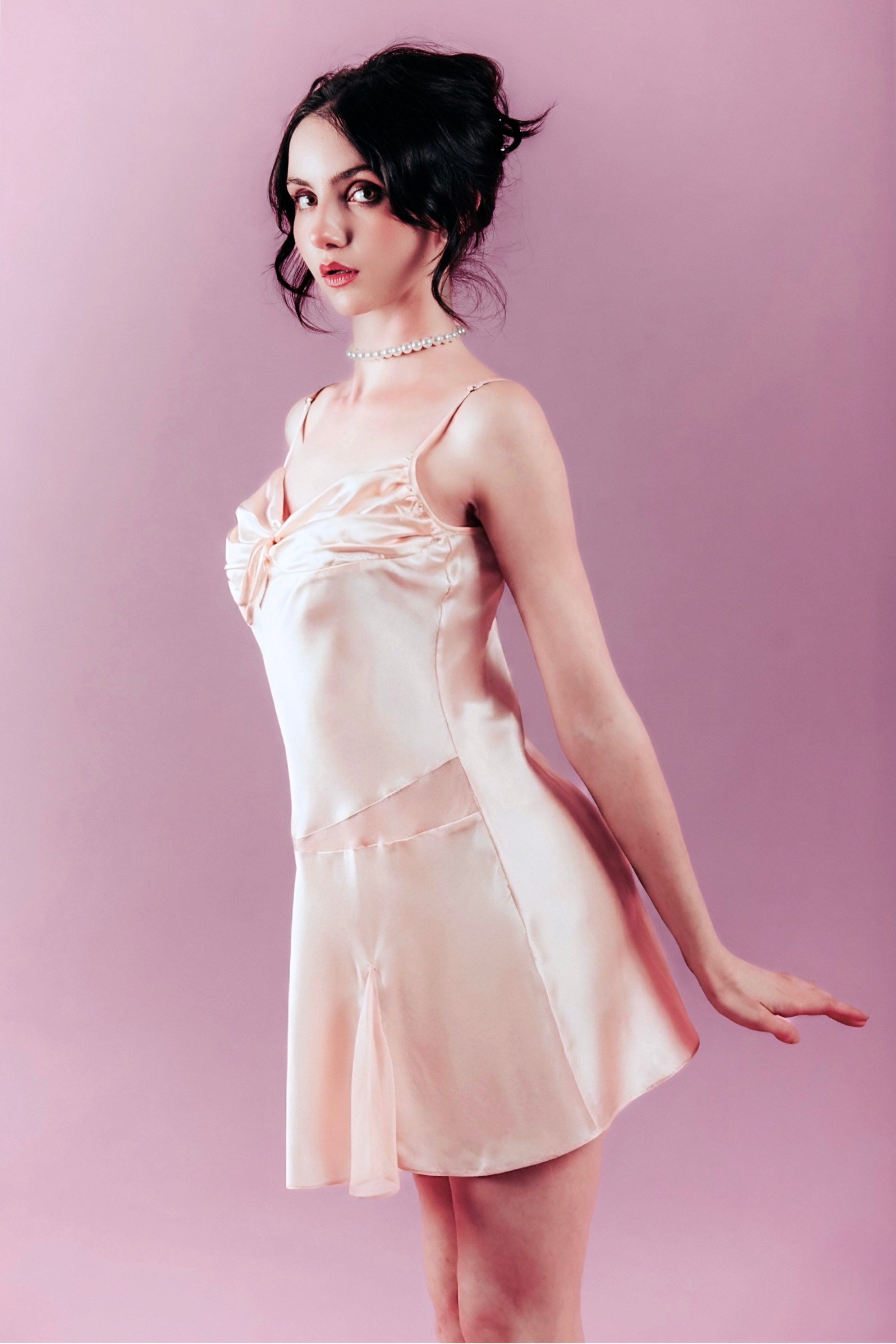 Audrey Silk Dress