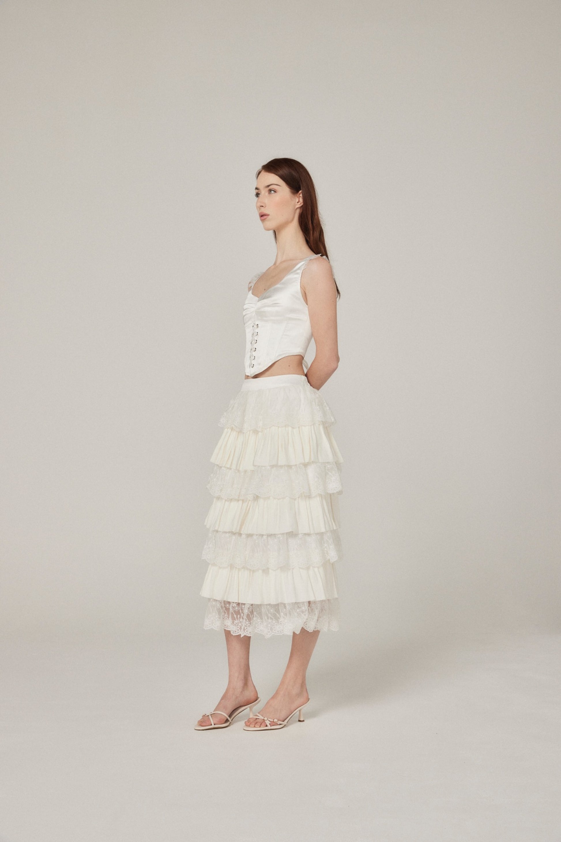 Alara Skirt - White