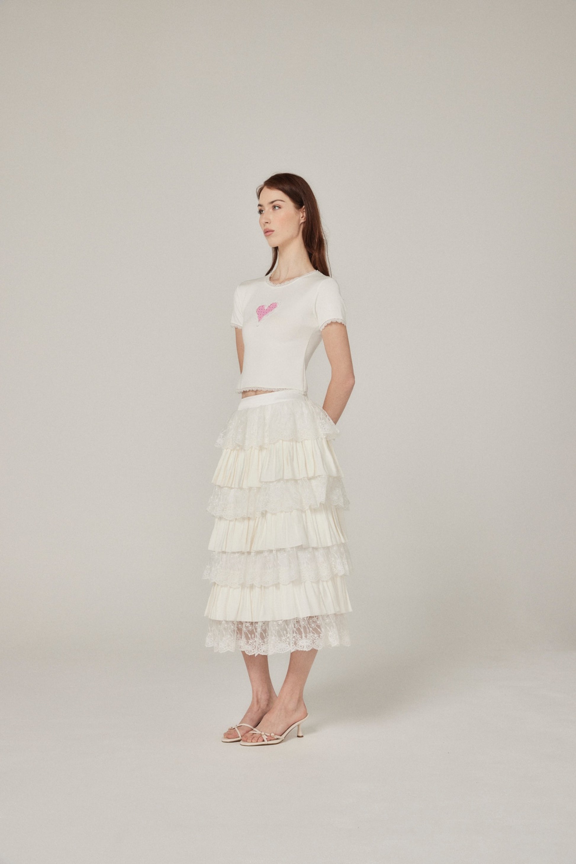 Nana Baby Tee - White